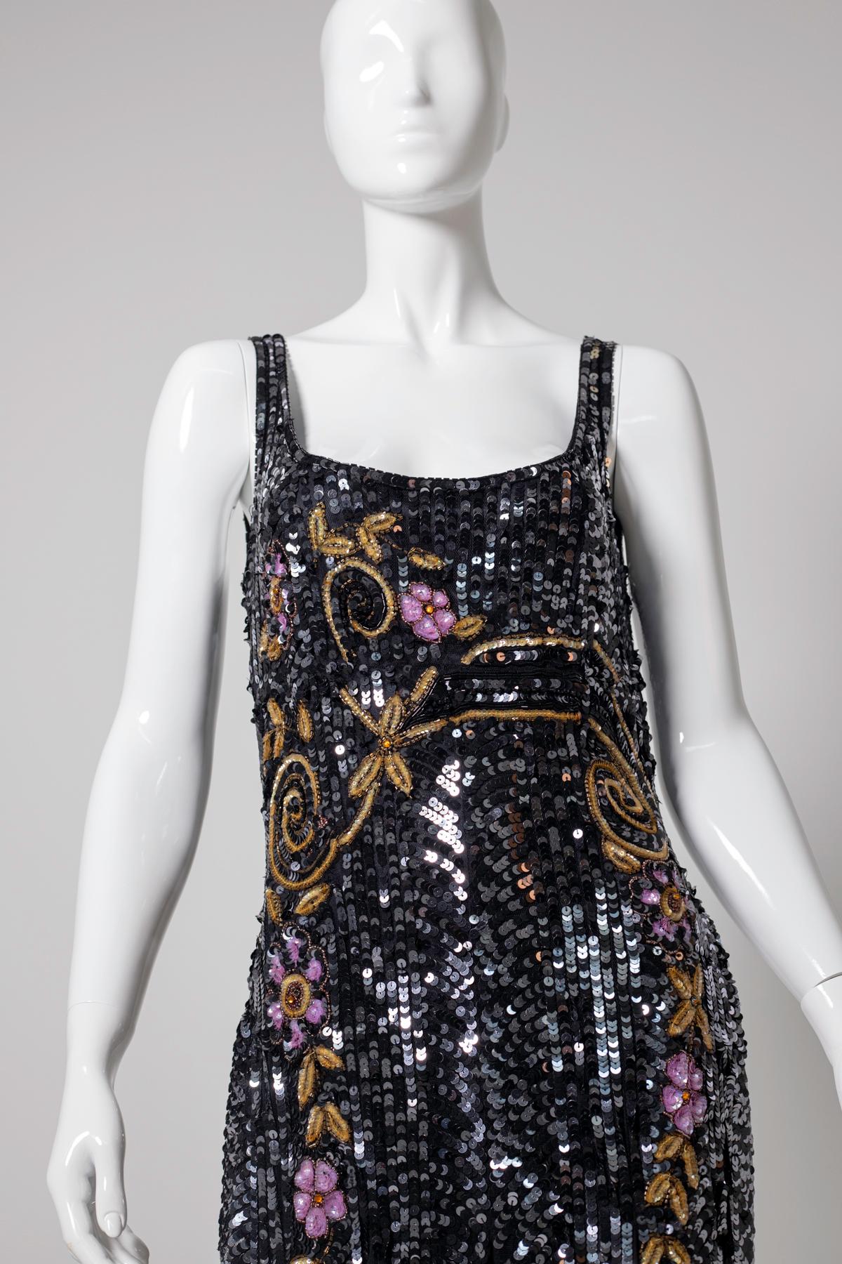 Women's Blumarine Vintage French Dress Gatsby Inspired