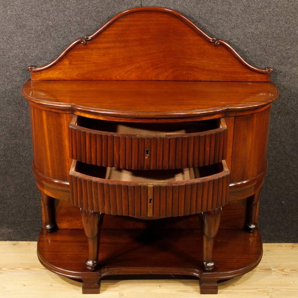 20th Century Wood French Dresser with 2 Drawers, 1930 For Sale 6