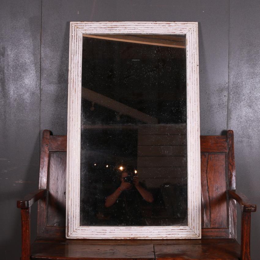 Pine French Dressing Mirror For Sale