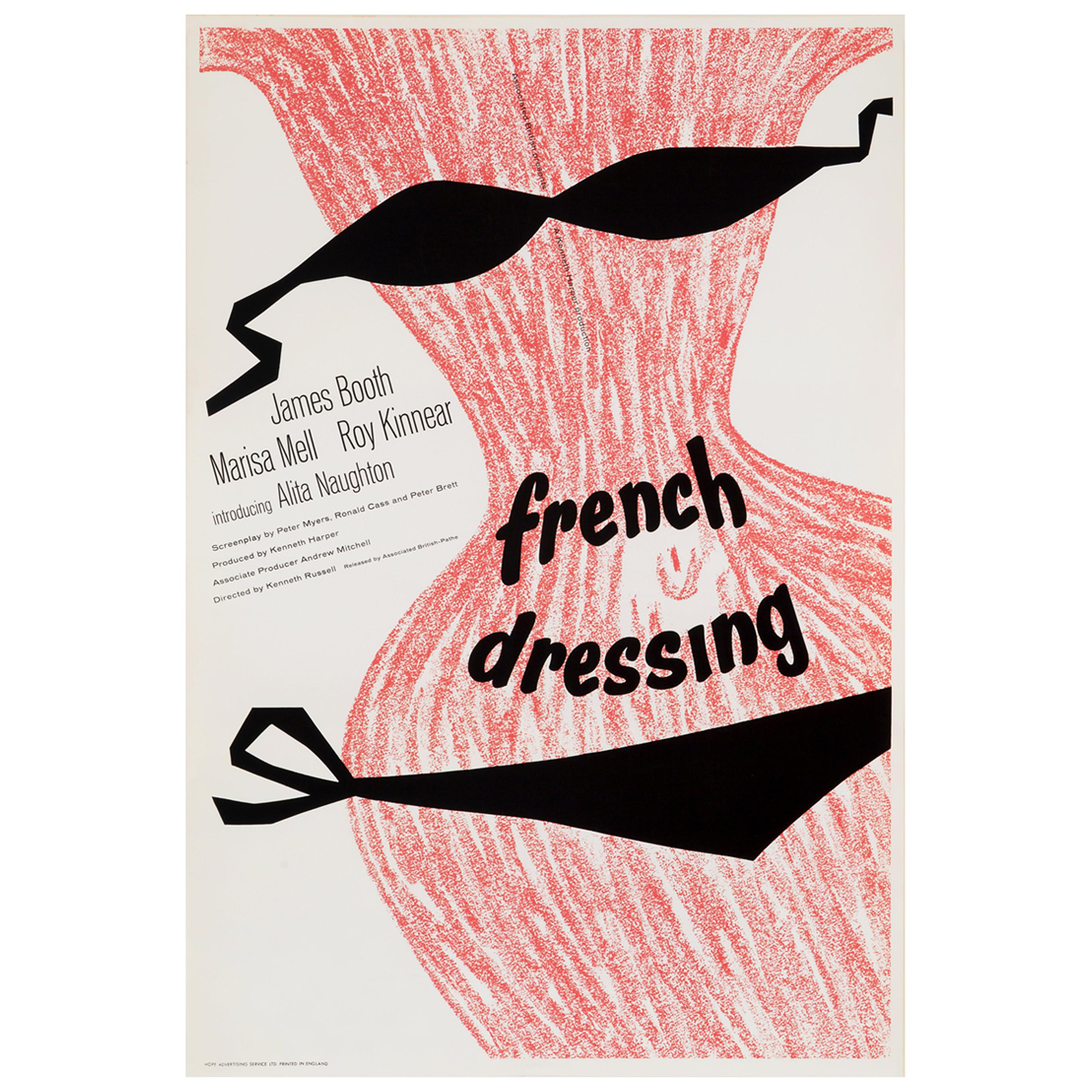 'French Dressing' Original Vintage Movie Poster, British, 1964