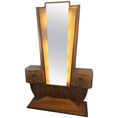 French Dressing Table Mirror or Hall Stand