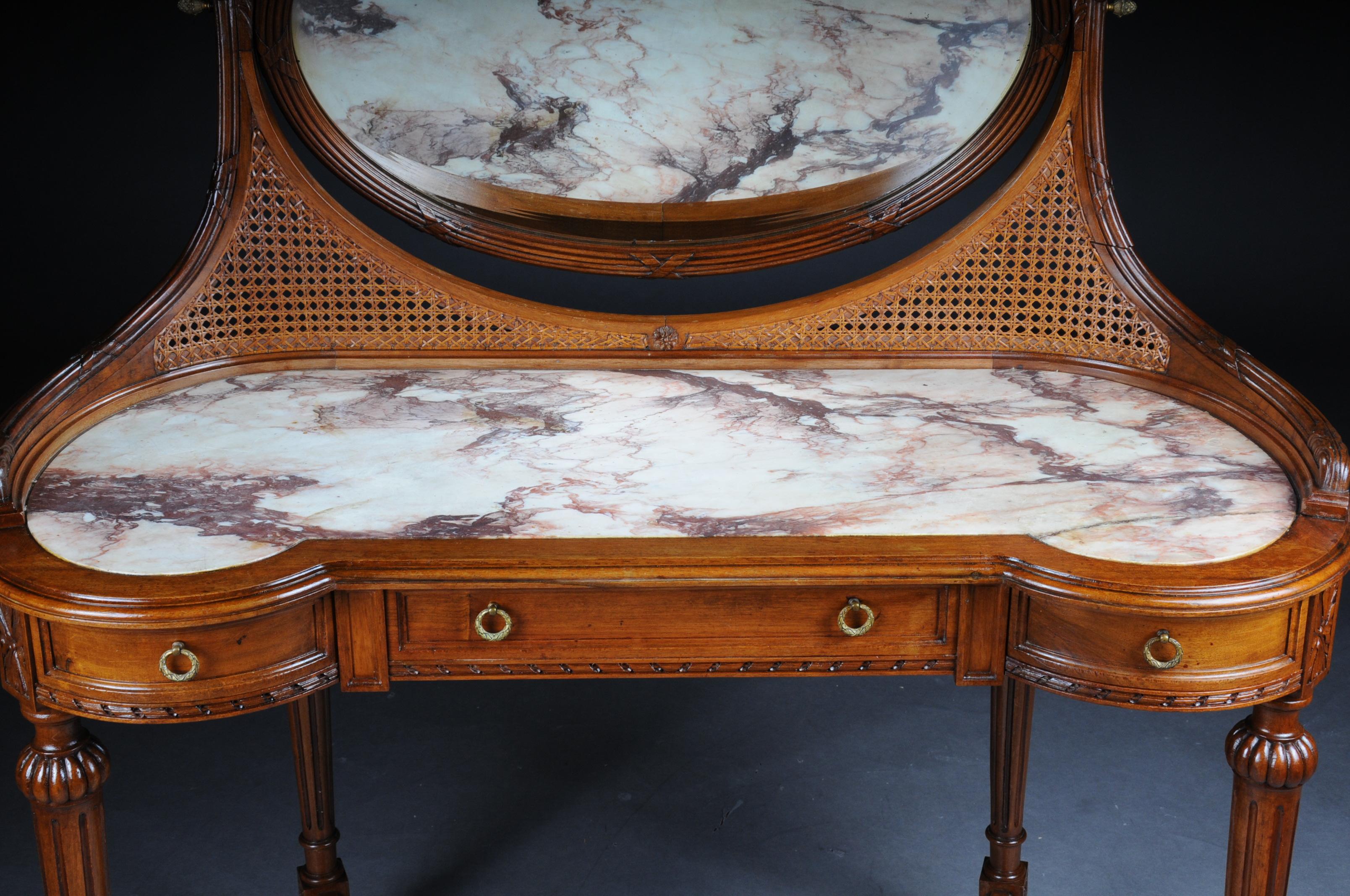 French Dressing Table / Vanity Table with Mirror Classicism 10