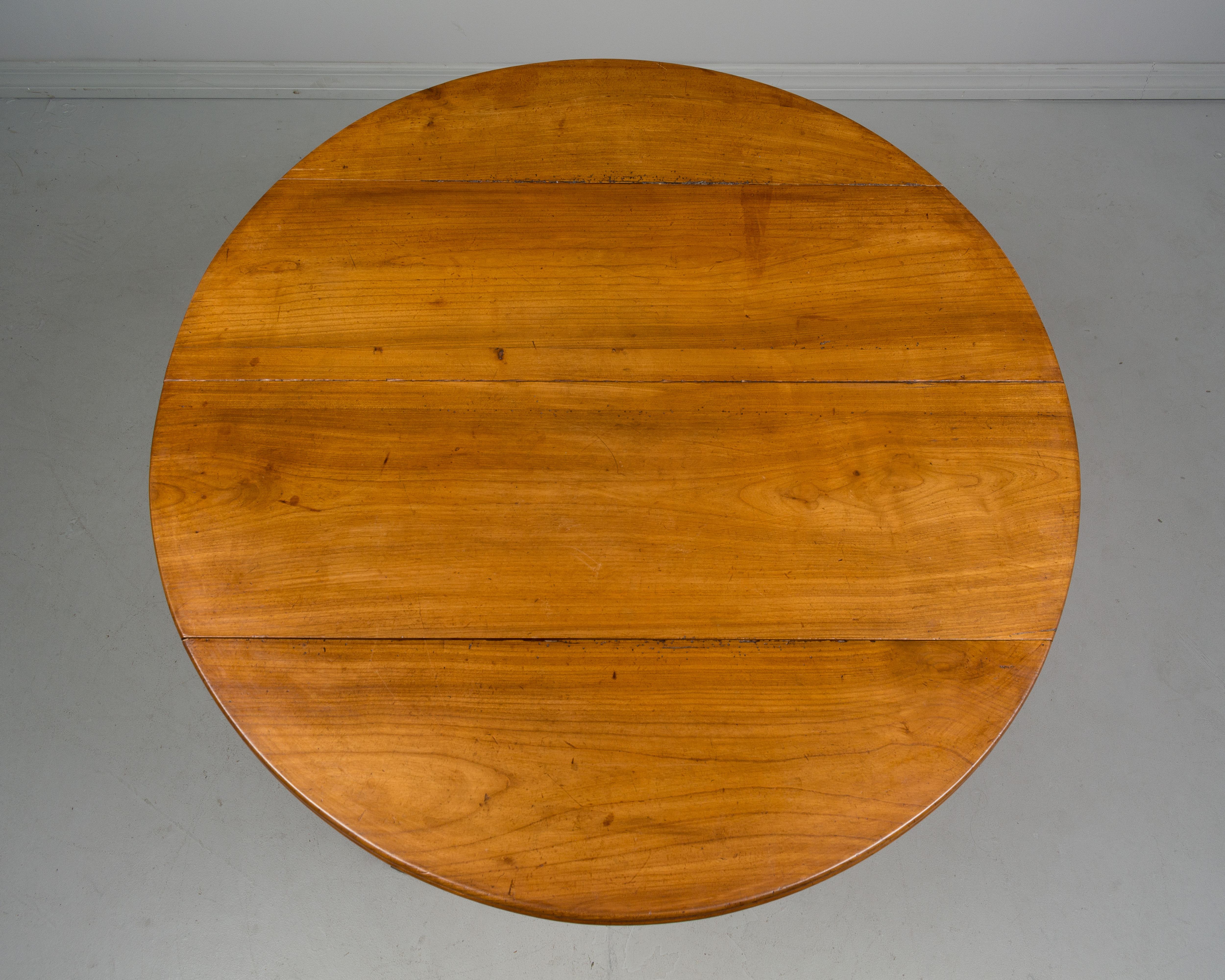 French Drop-Leaf Dining Table 4