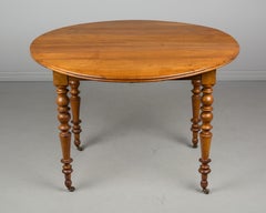 French Drop-Leaf Dining Table