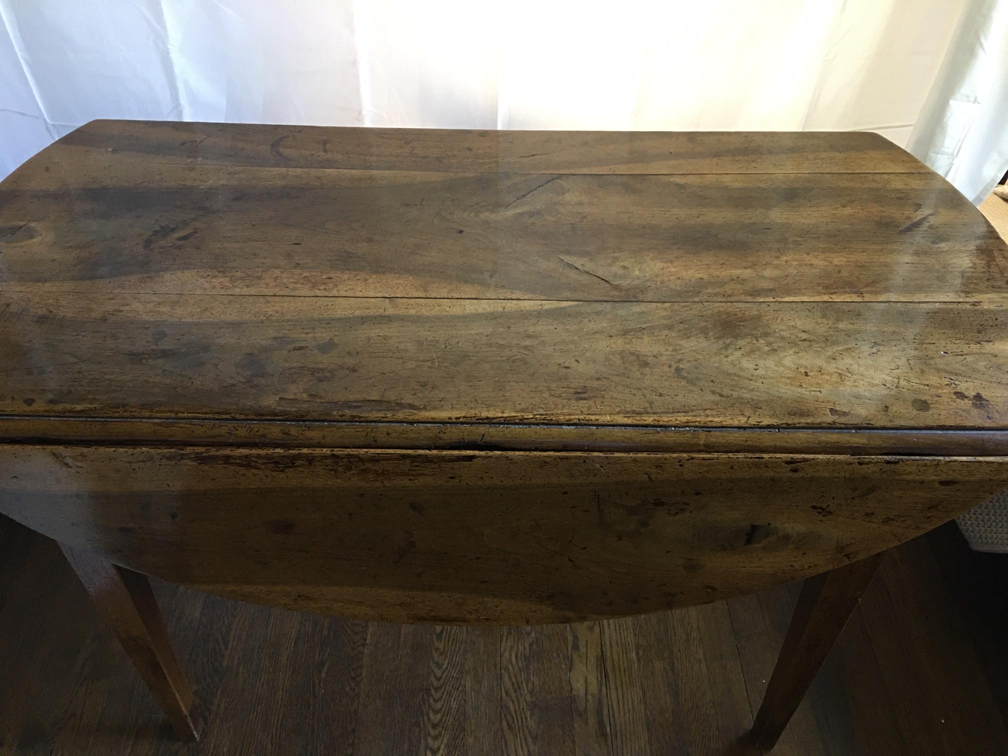 french drop leaf table