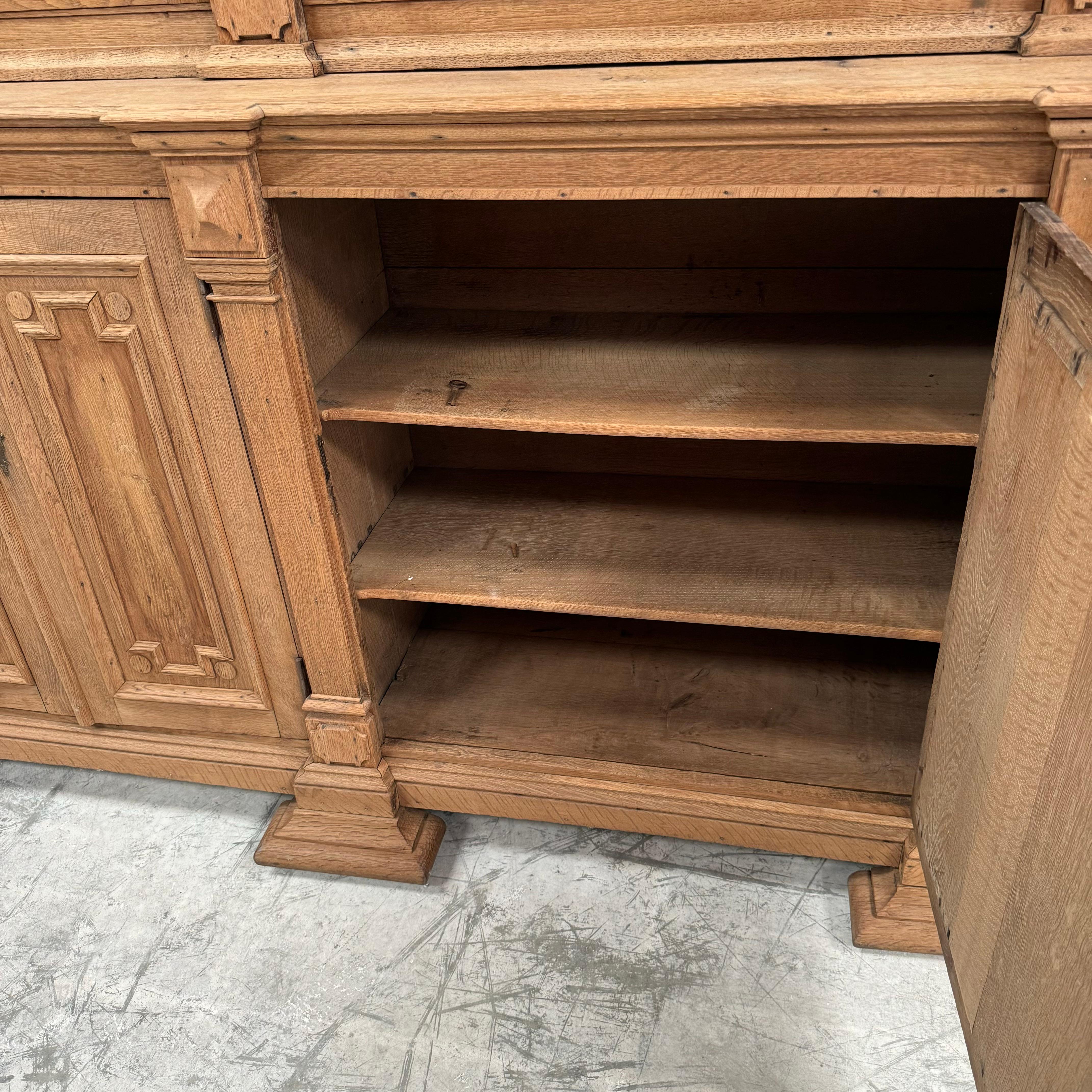 Libreria francese in Oak Oak in vendita 3