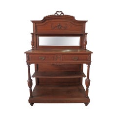 French Dumb Waiter Mid-1800s Buffet