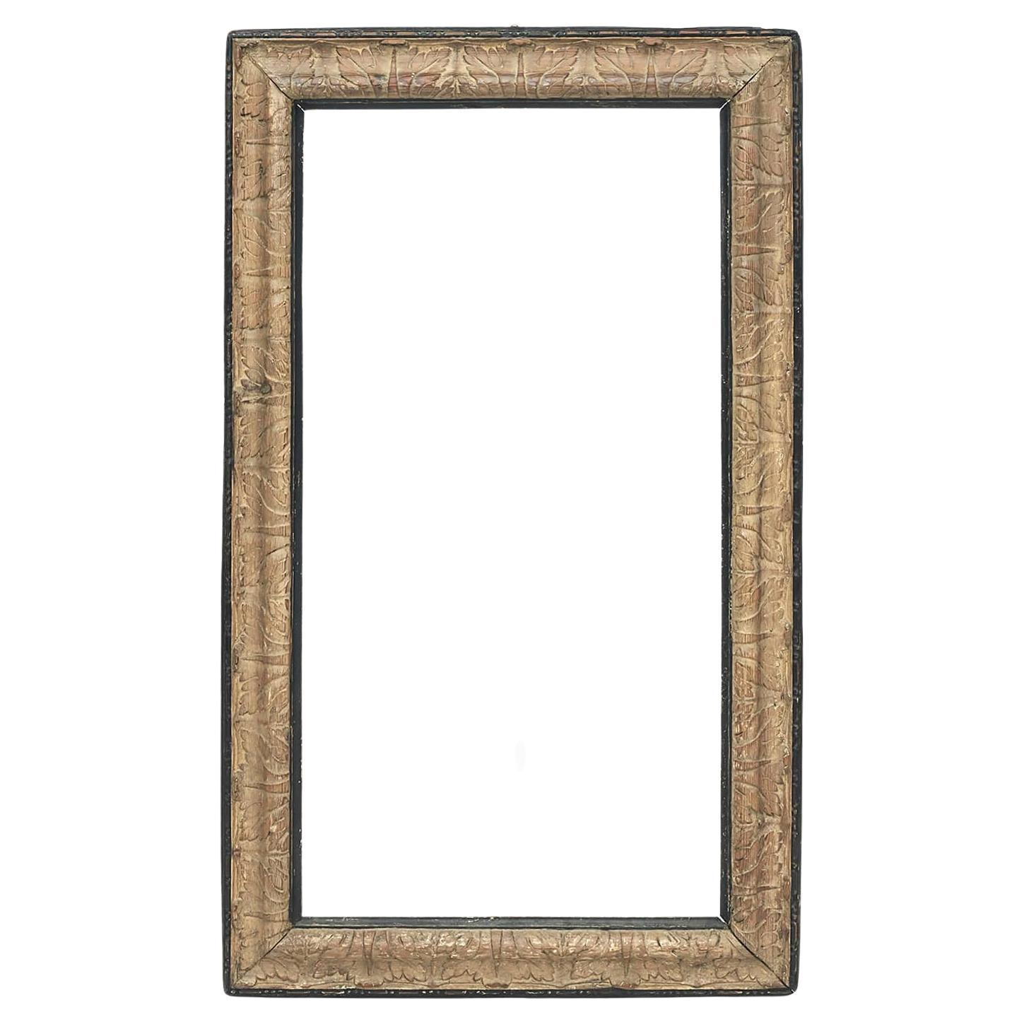 French Early 18th Century Art Frame For Sale