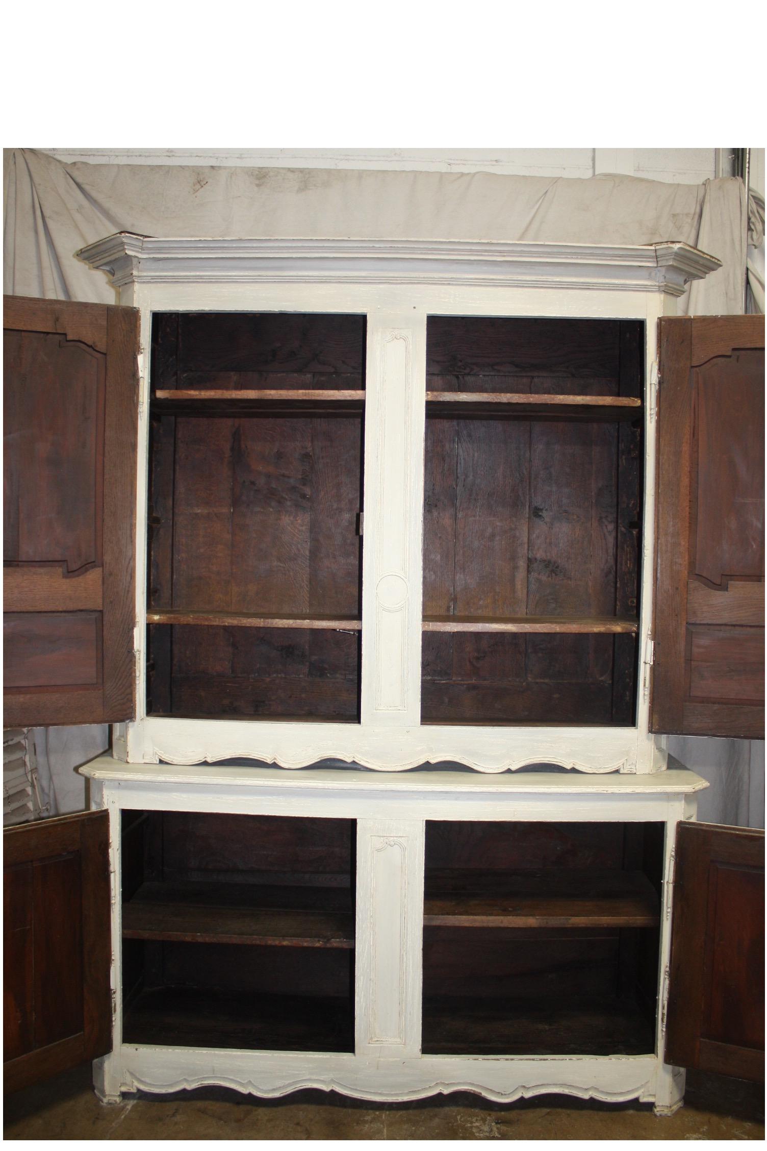 French Early 18th Century Cabinet 'deux-corps