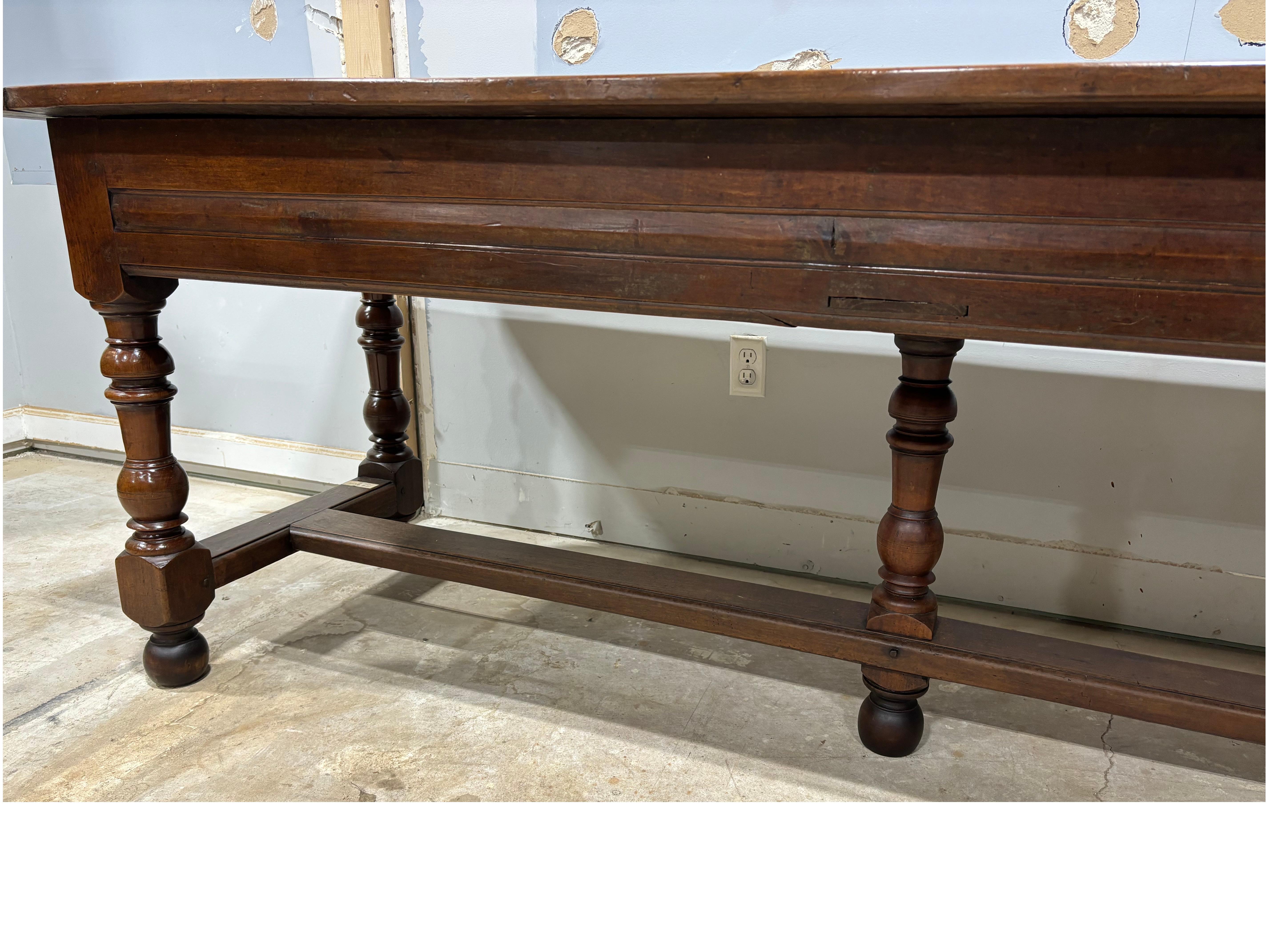 Walnut French Early 18th Century Console Table