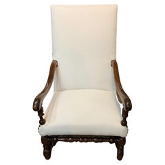 French Early 18th Century Louis 13th Style Armchair French Early 18th Century Louis 13th Style Armchair