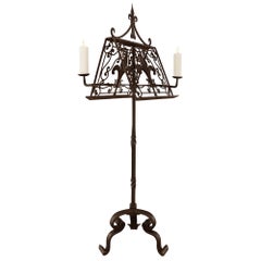 French Early 18th Century Renaissance St. Wrought Iron Lutrin/Music Stand