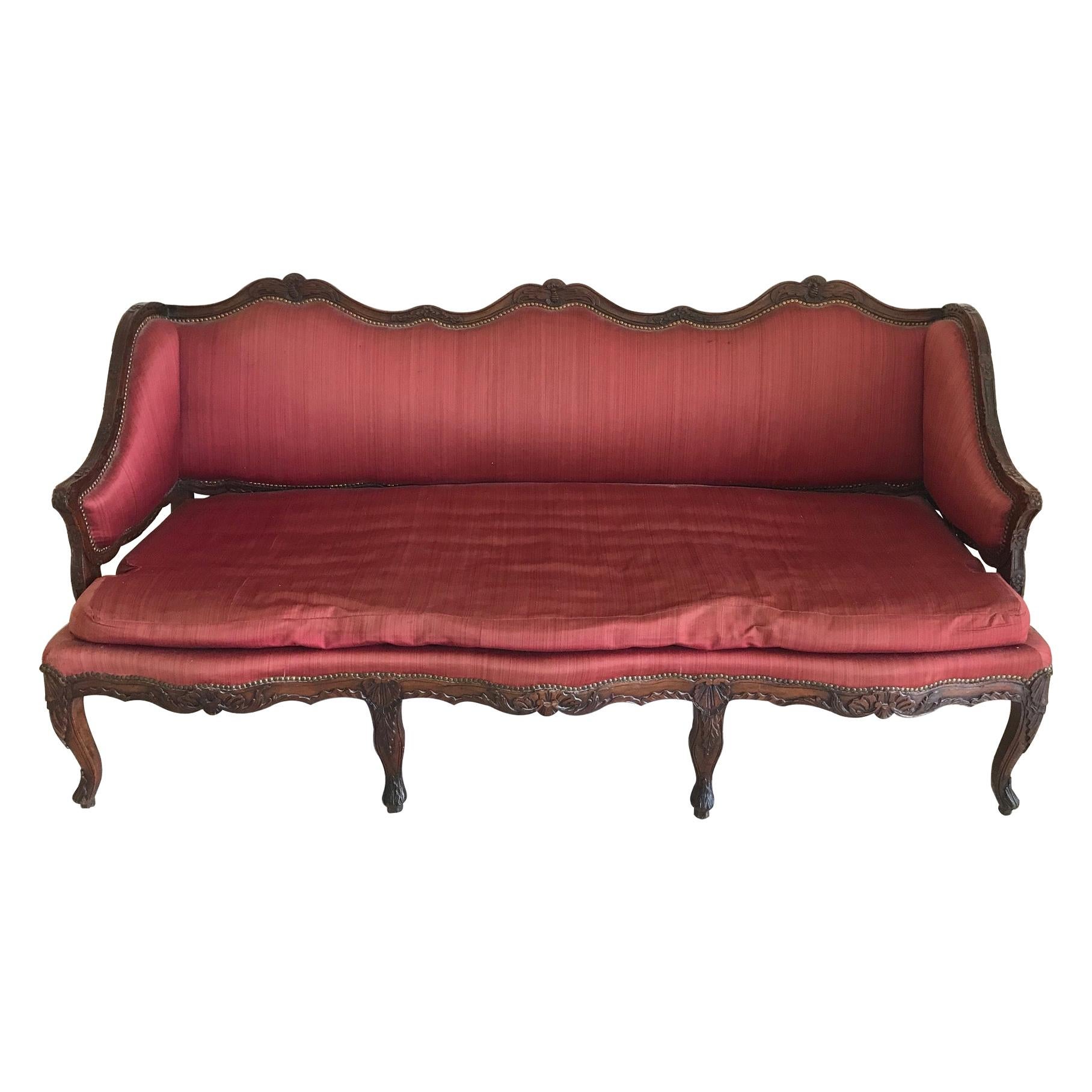 French Early 18th Century Sofa