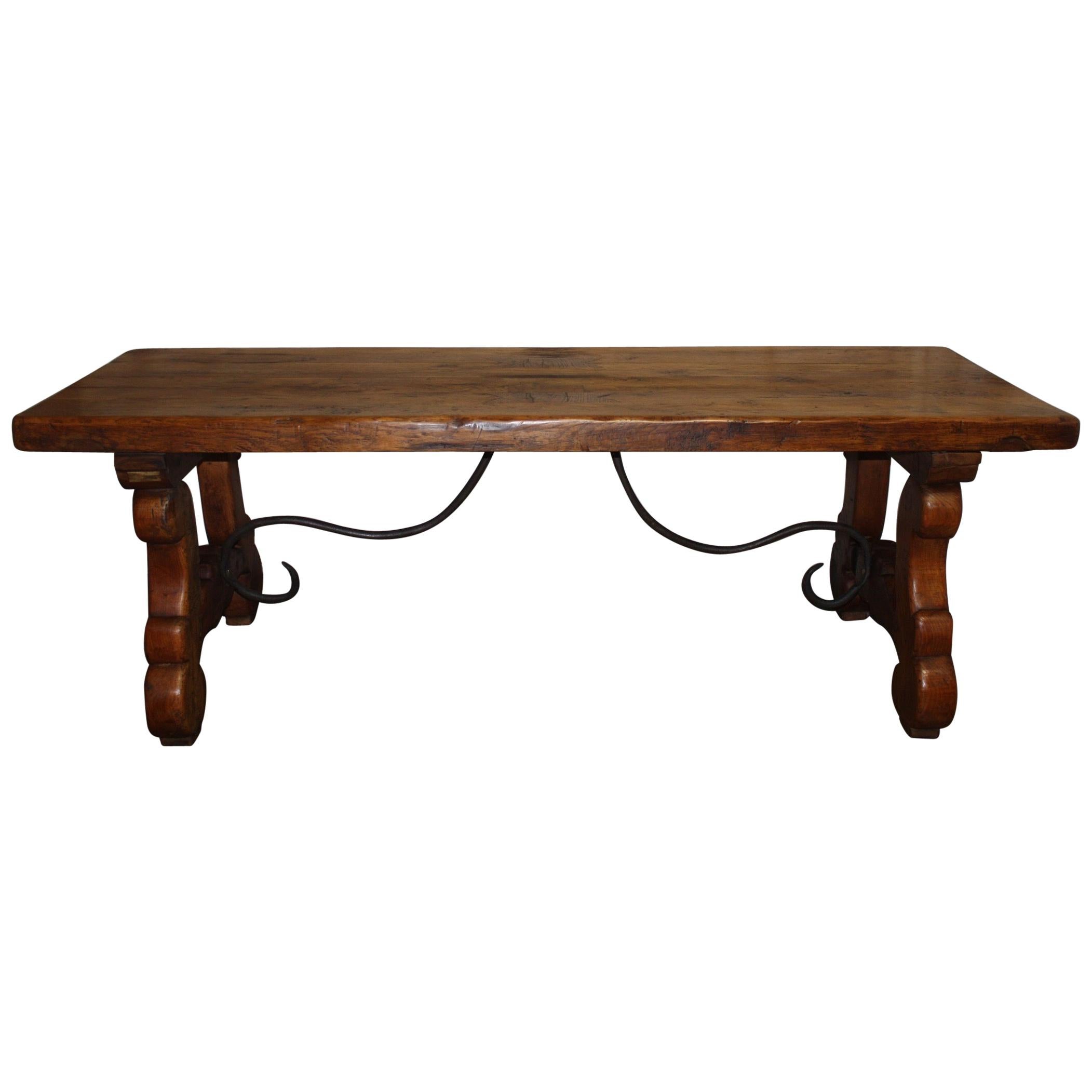 French Early 18th Century Trestle Table