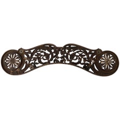 French Early 1900s Cast Iron Decorative Piece