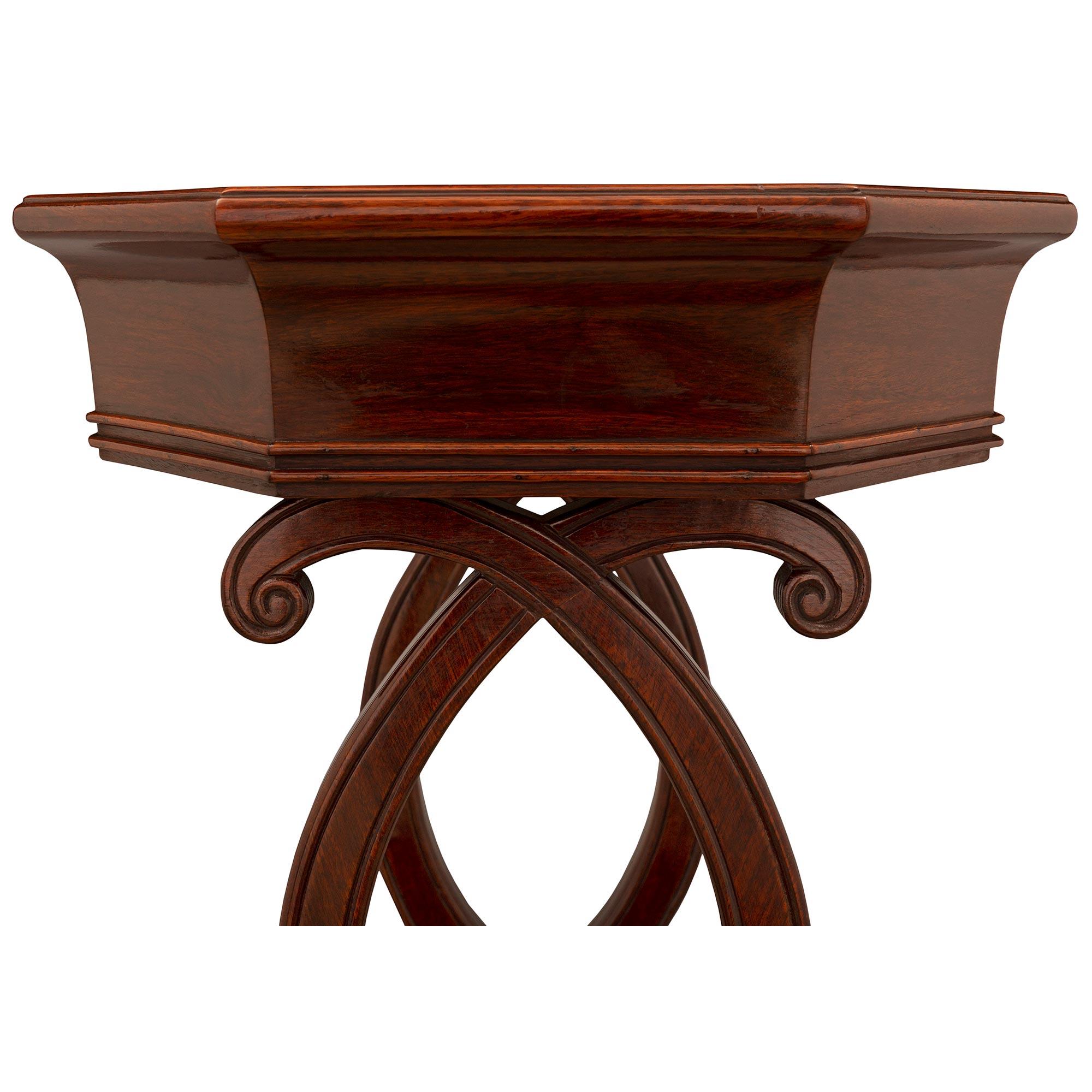 French Early 19th Century 1st Empire Period Mahogany Planter For Sale 3
