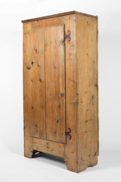 French Early 19th Century Alpine Mountain Cupboard Primitive Wabi-Sabi