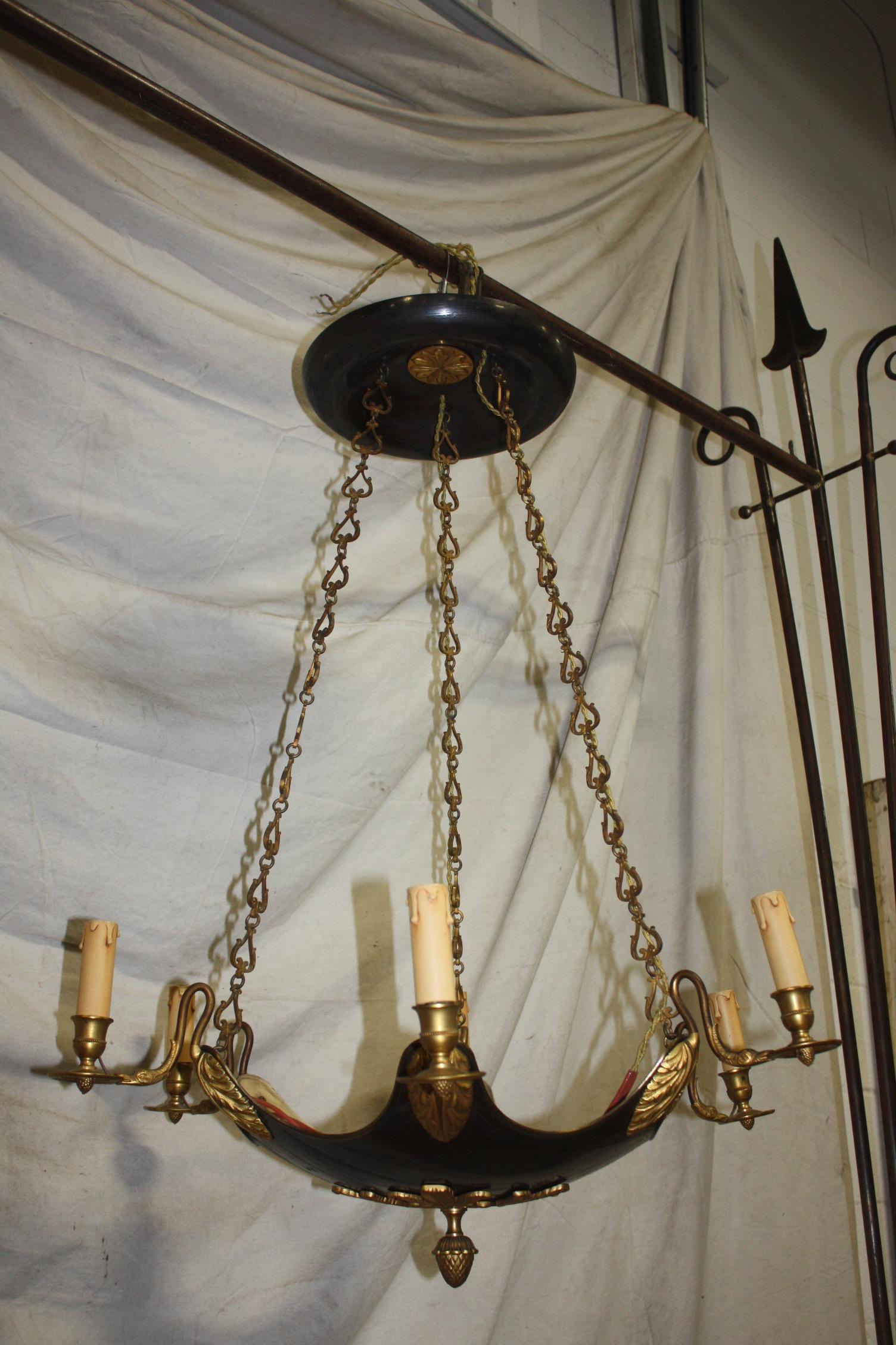 French restauration period chandelier.