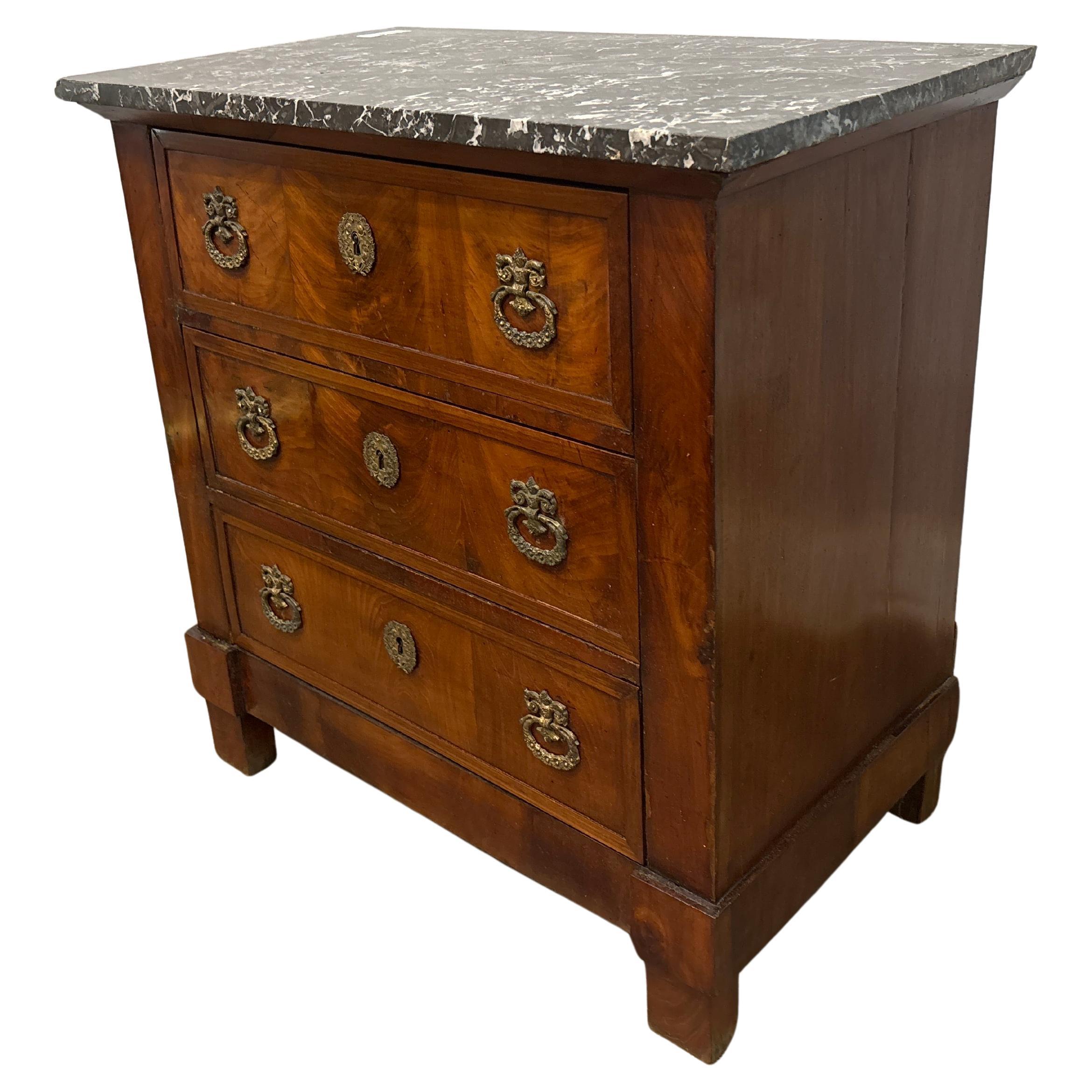 Marble French Early 19th Century Chest For Sale