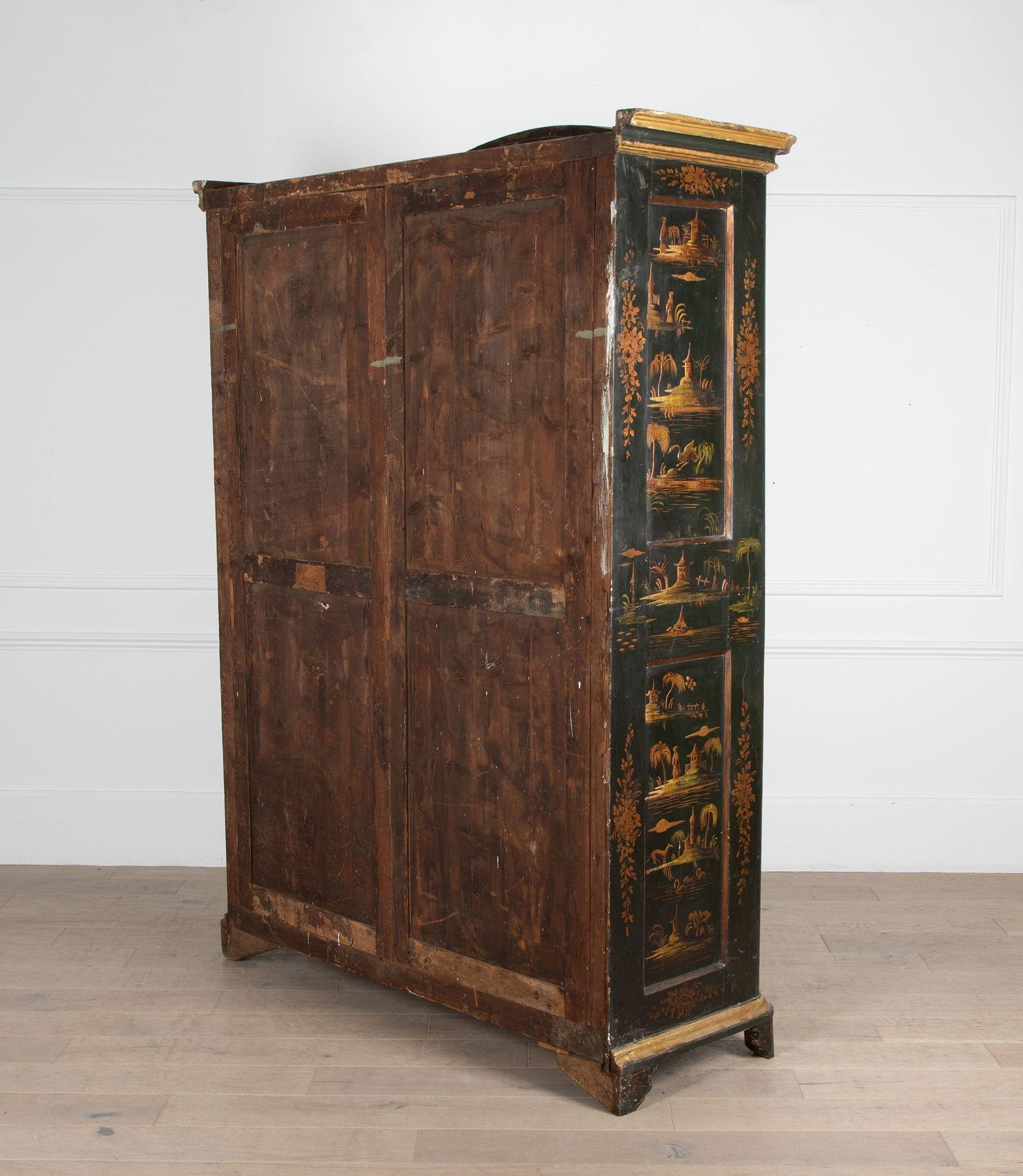 French Early 19th Century Chinoiserie Armoire 11