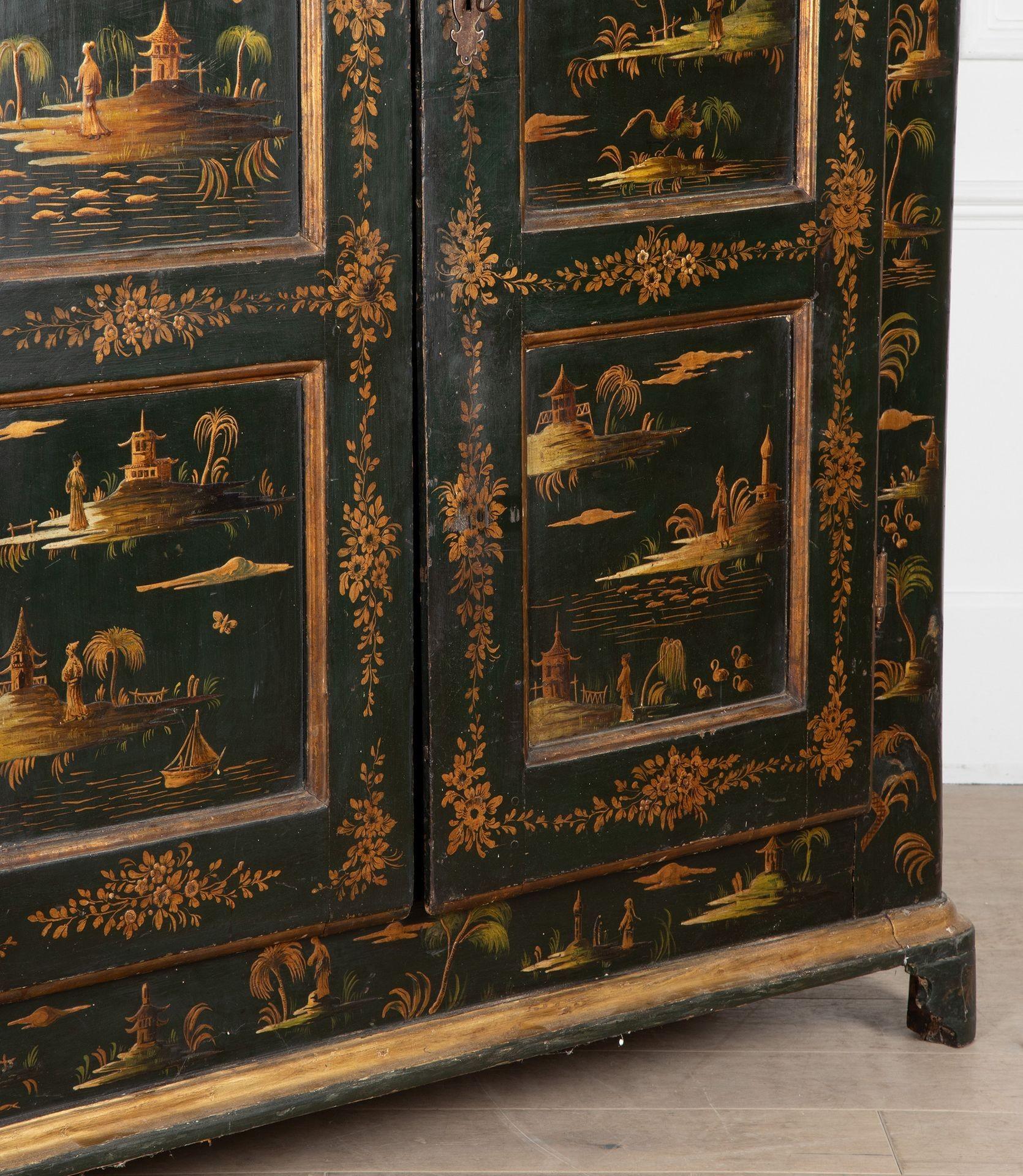 French Early 19th Century Chinoiserie Armoire 4