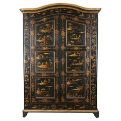 French Early 19th Century Chinoiserie Armoire