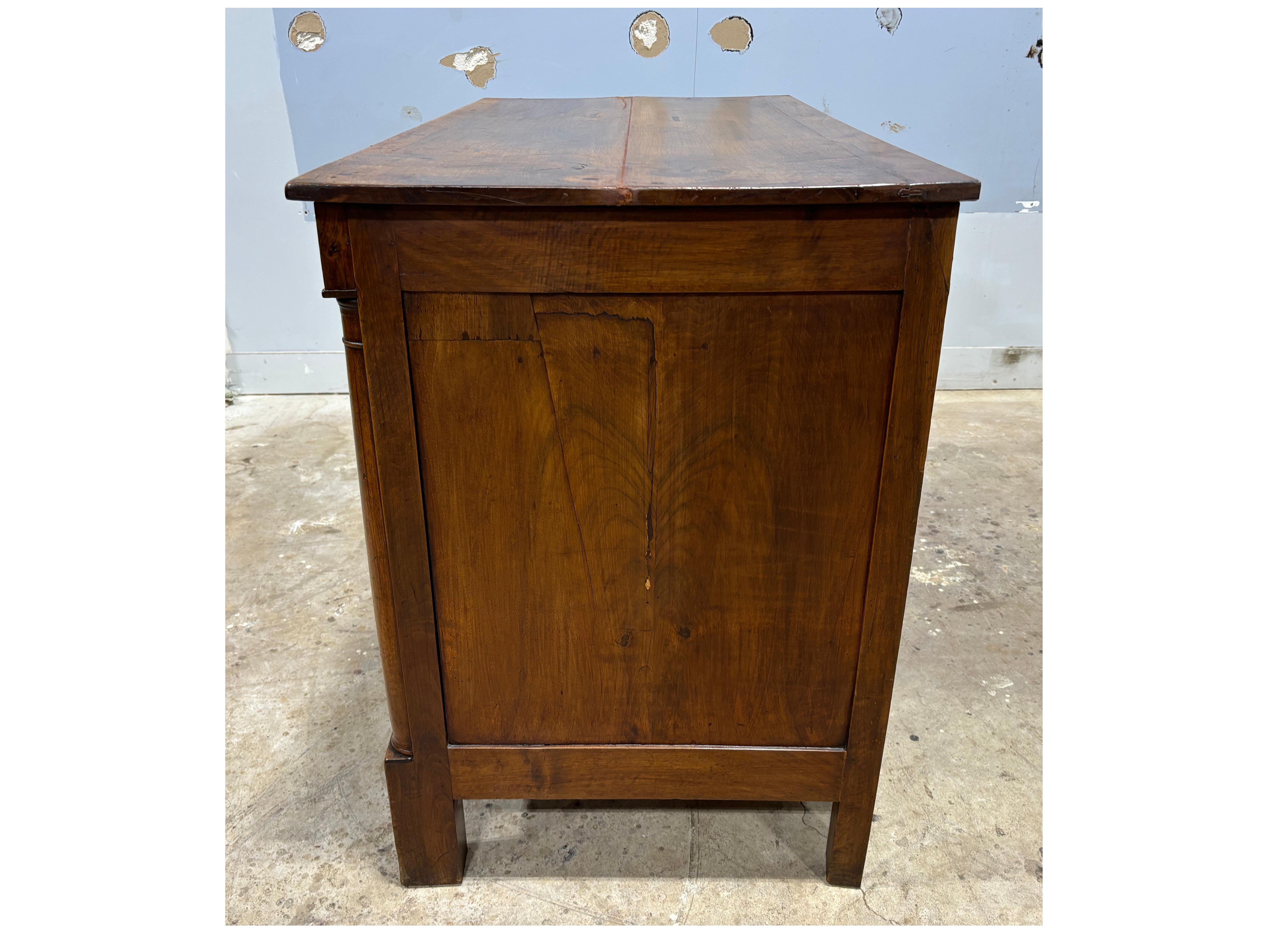 French Early 19th Century Commode Scriban For Sale 4