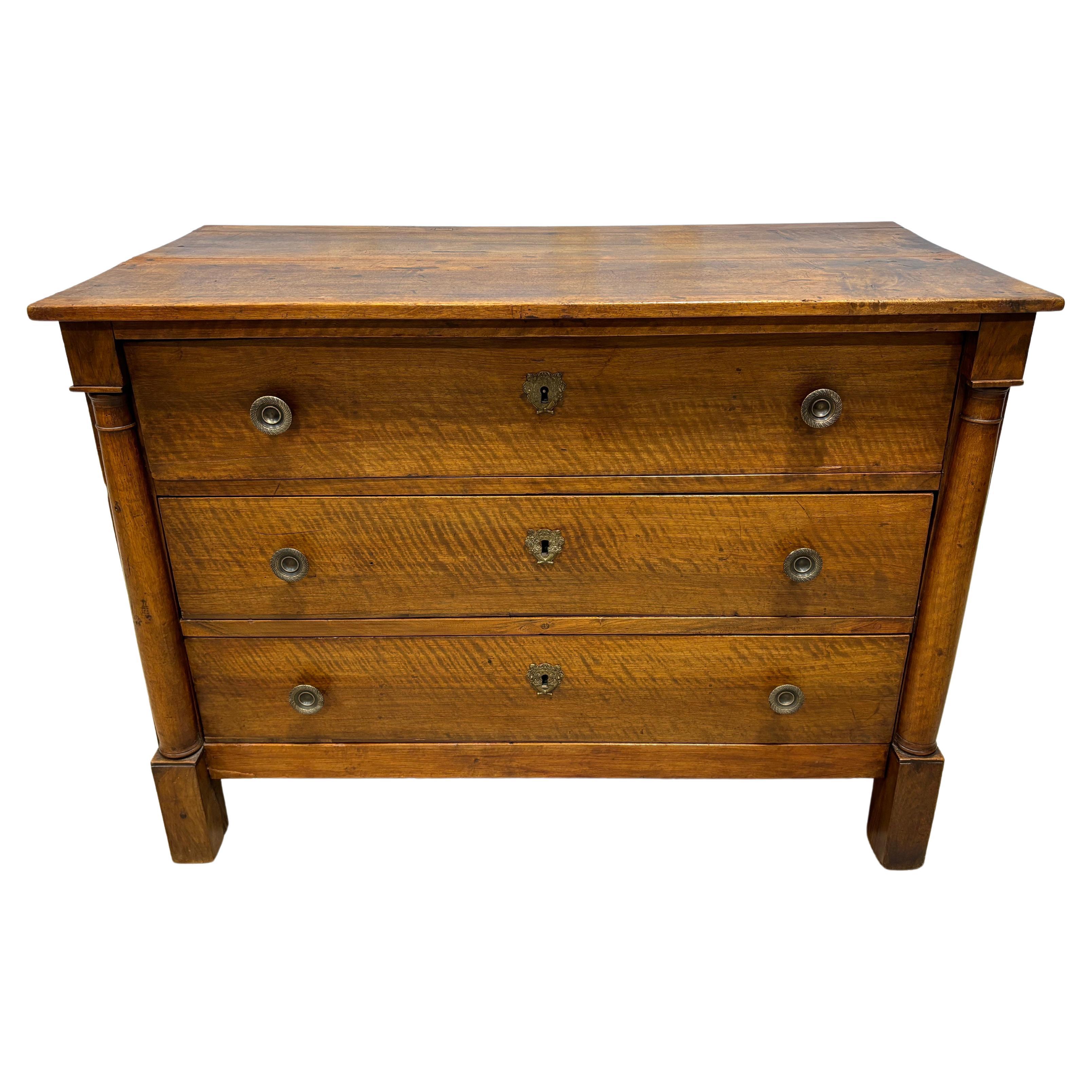 French Early 19th Century Commode Scriban