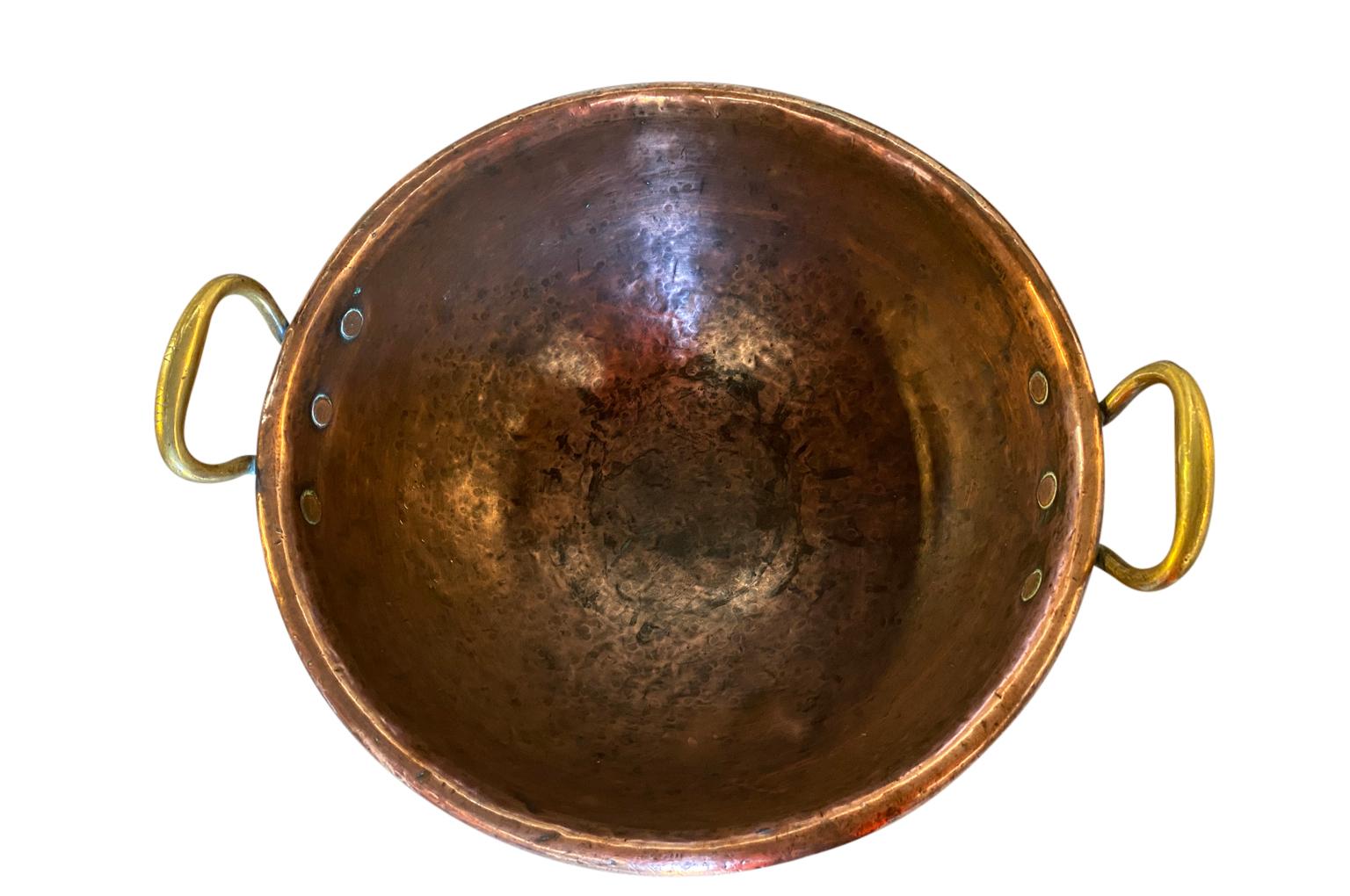 French Early 19th Century Copper Confectionery Pan 1