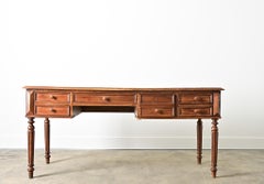 French Early 19th Century Desk with Leather Top