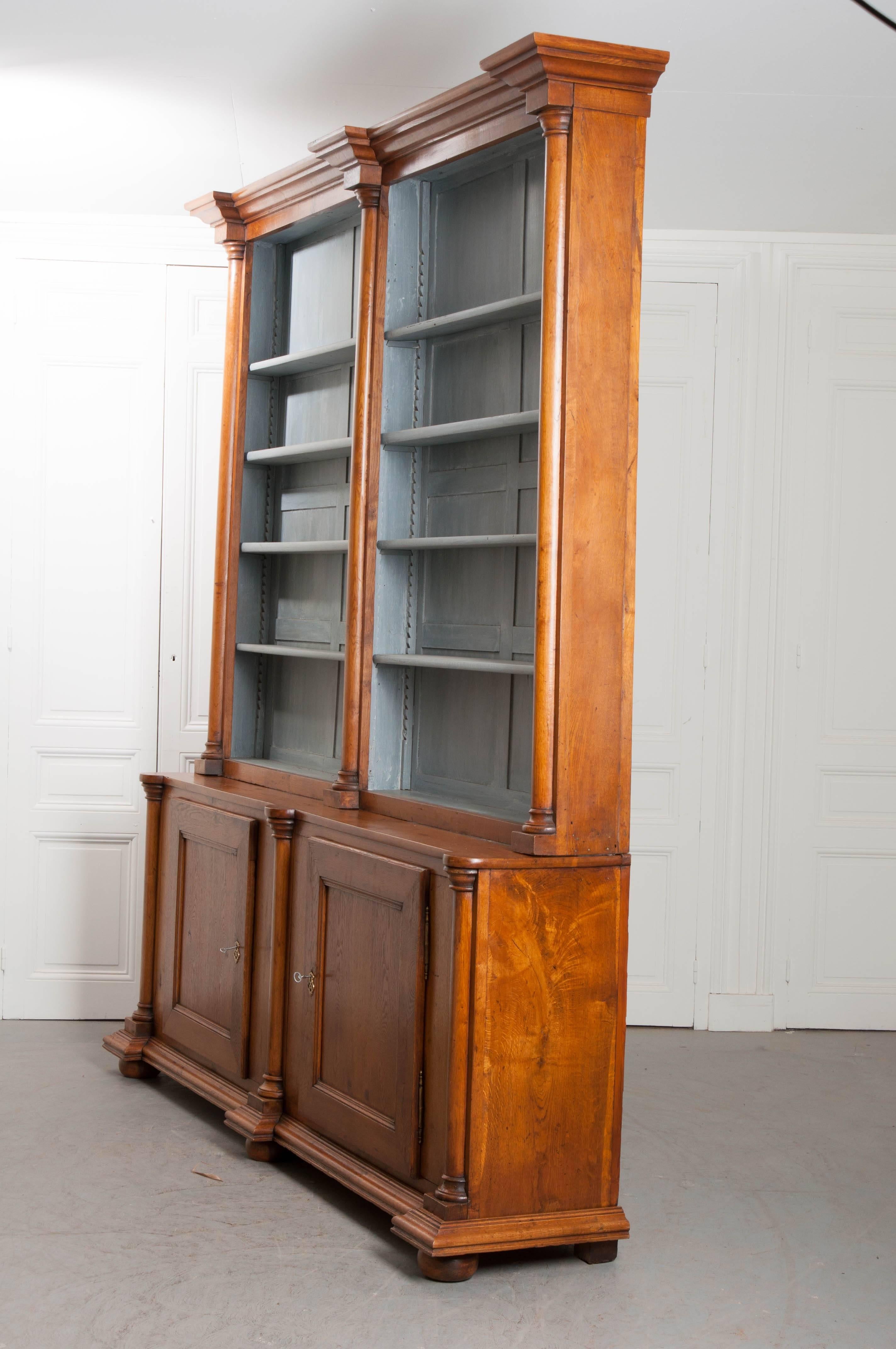 English, Early 19th Century Oak Bookcase 3