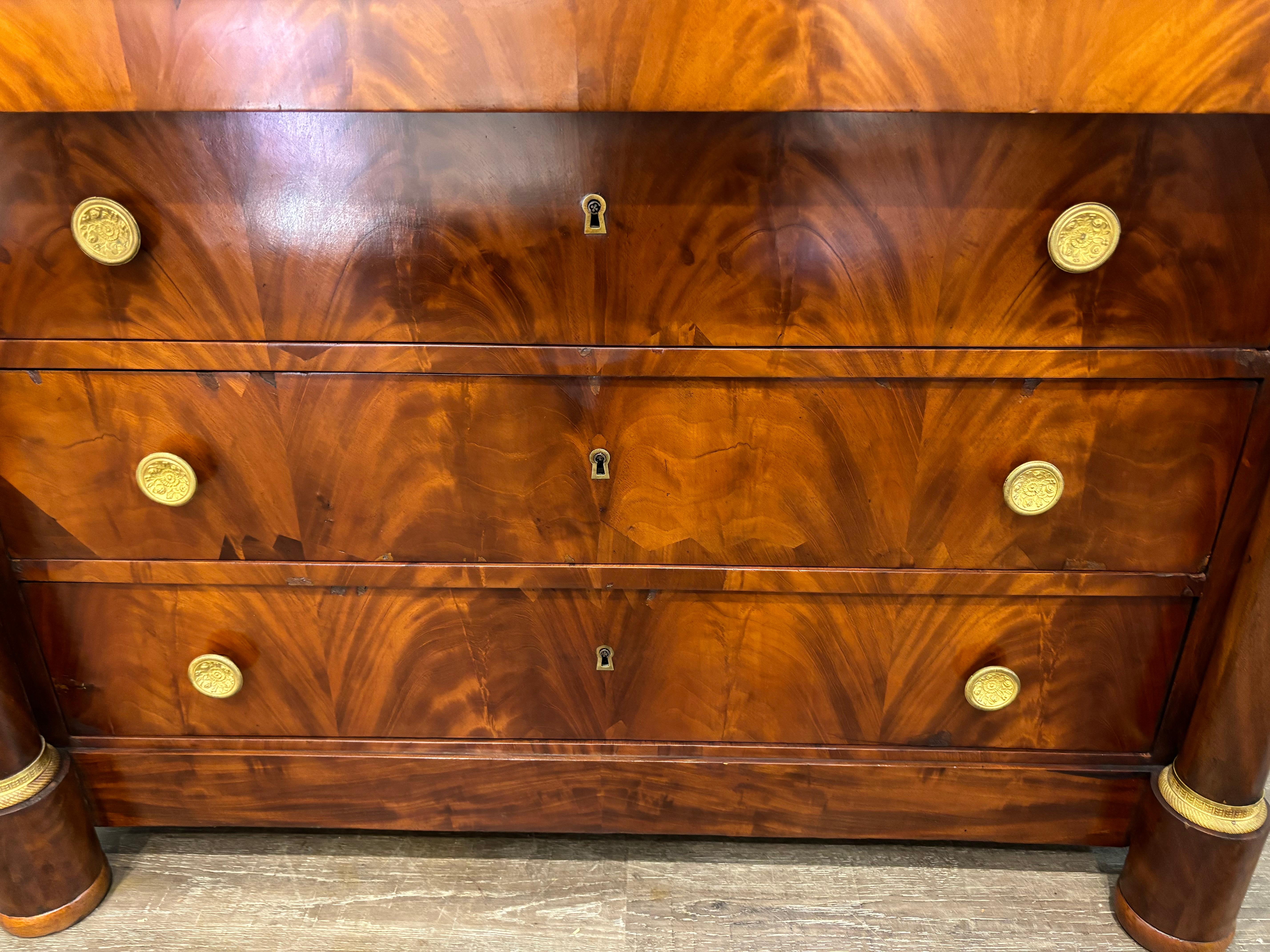Français Commode Empire française du début du 19e siècle