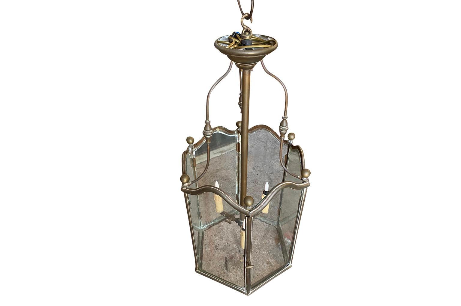 Lanterne franaise de style Empire du dbut du XIXe sicle Bon état - En vente à Atlanta, GA
