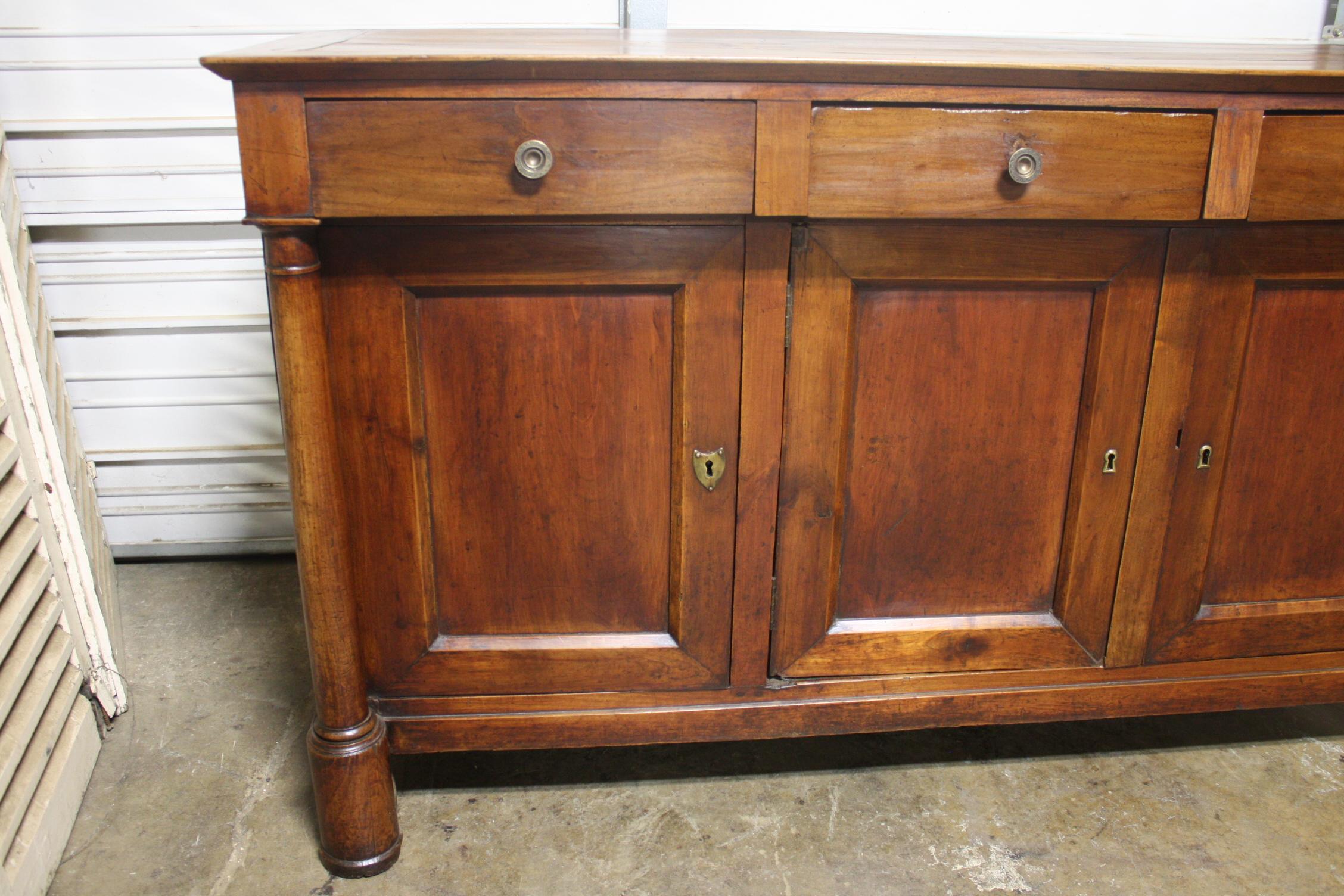 French Early 19th Century Empire Sideboard In Good Condition In Stockbridge, GA