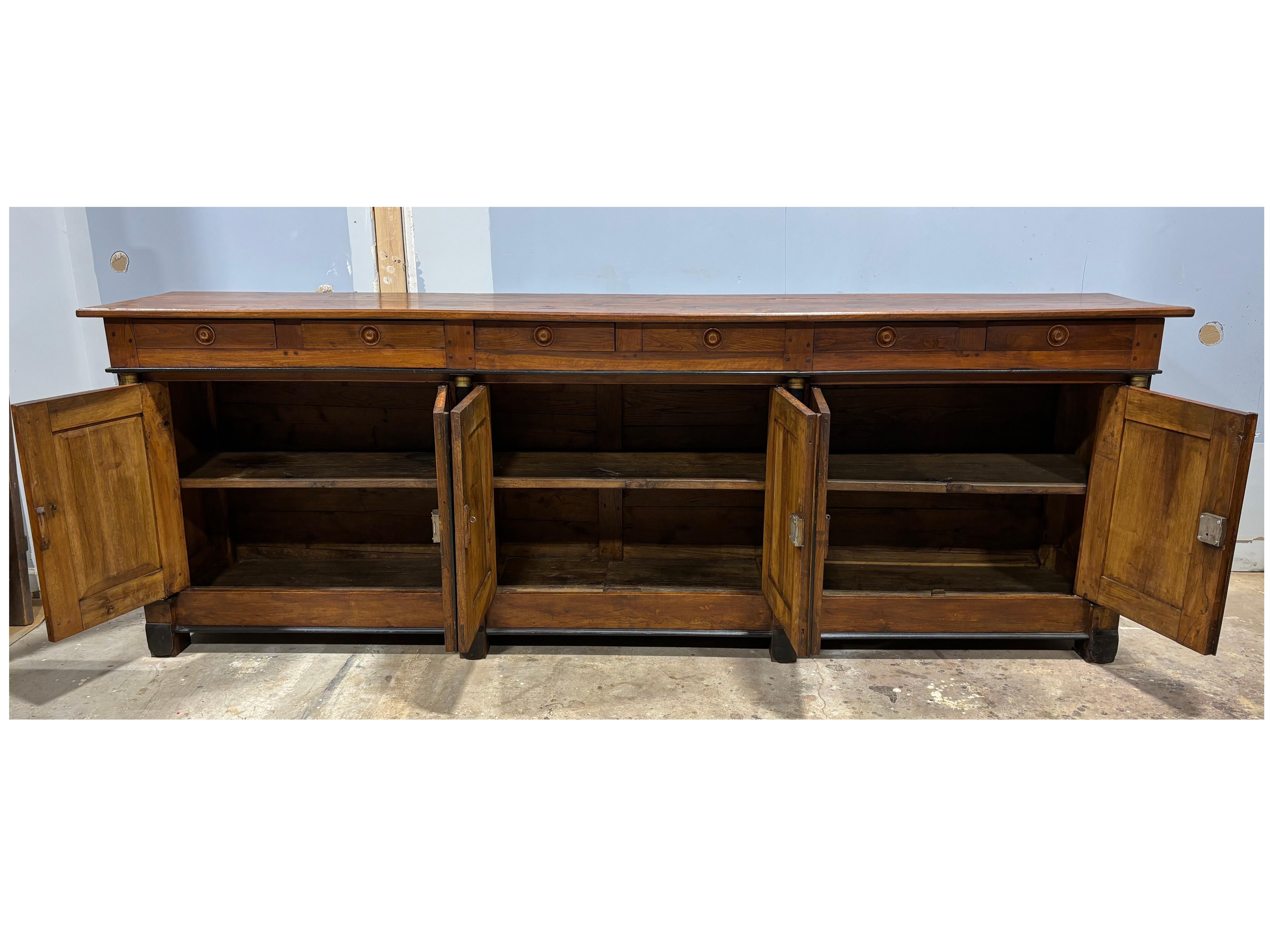 French Early 19th Century Empire Sideboard For Sale 1