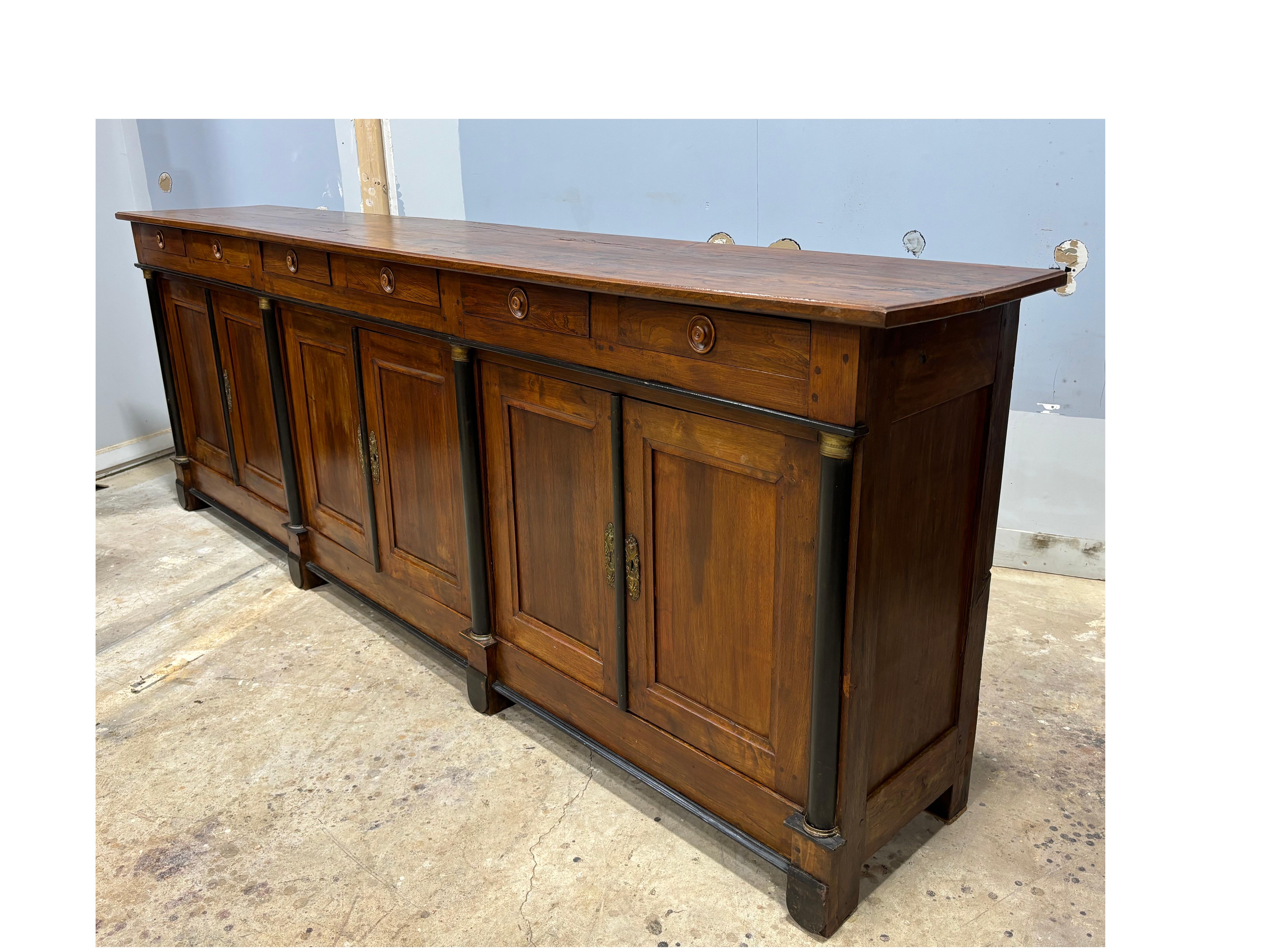 French Early 19th Century Empire Sideboard For Sale 4
