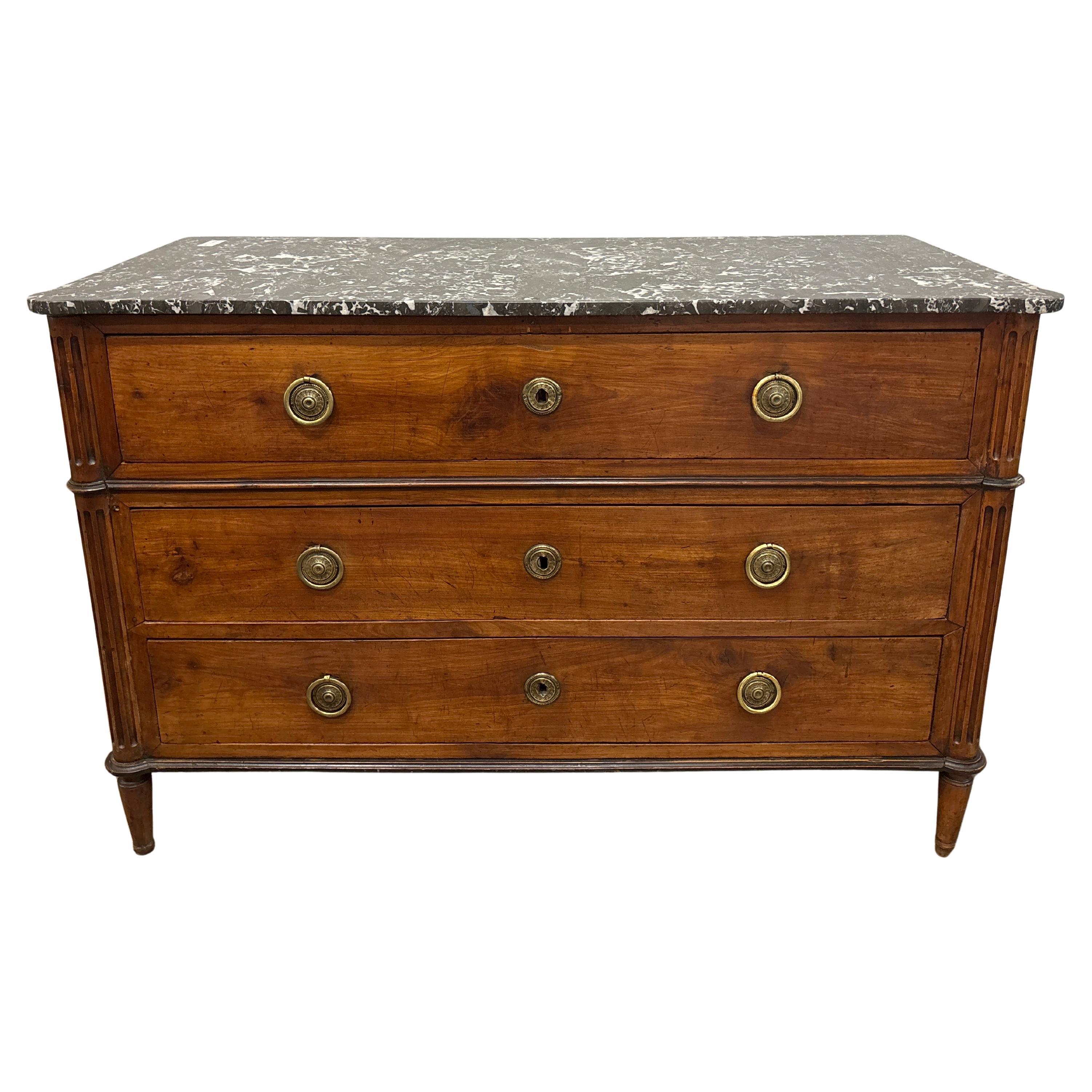 French Early 19th Century Louis XVI Commode For Sale