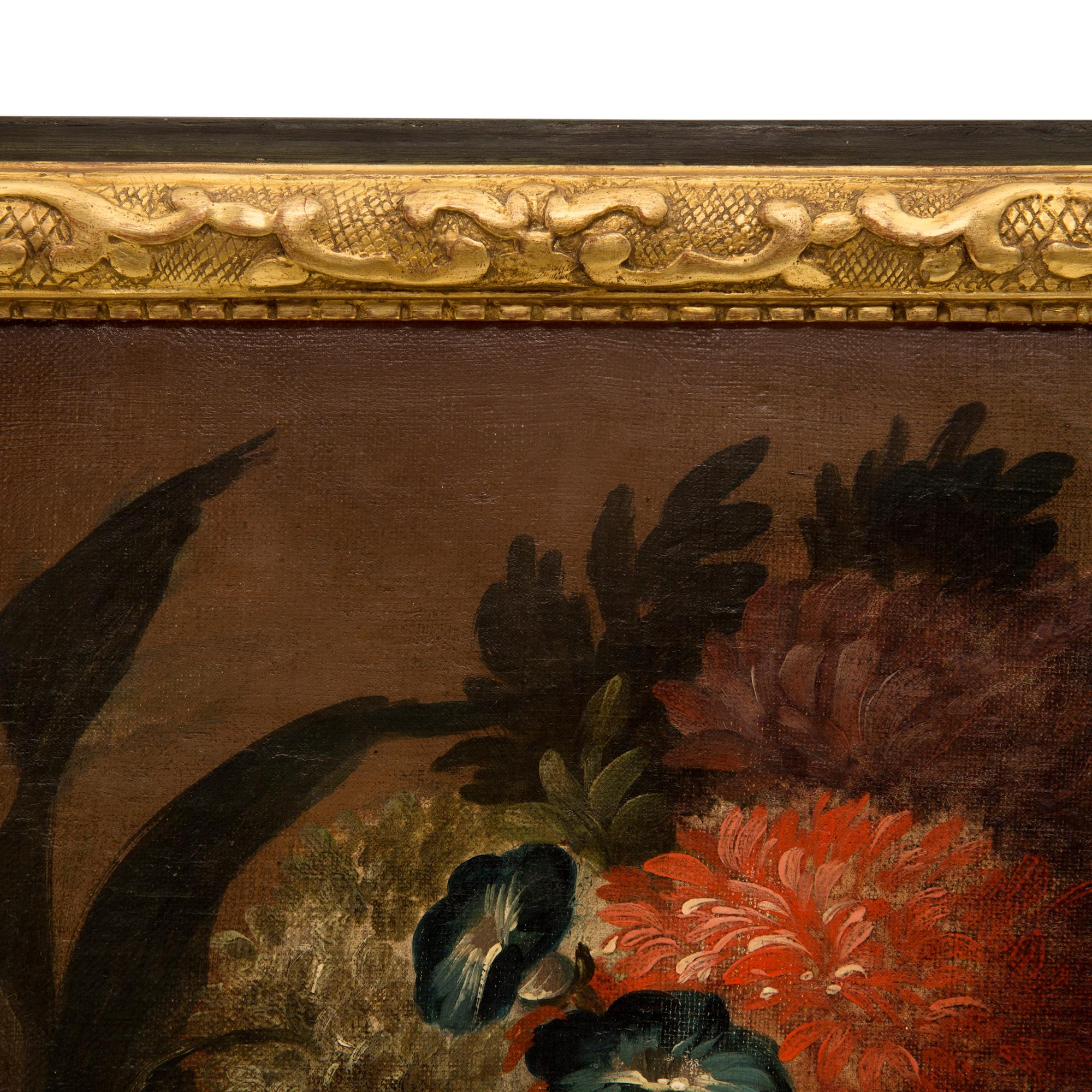Französisches Ölgemälde auf Leinwand, Louis XVI.-Stil, frühes 19. Jahrhundert im Angebot 6