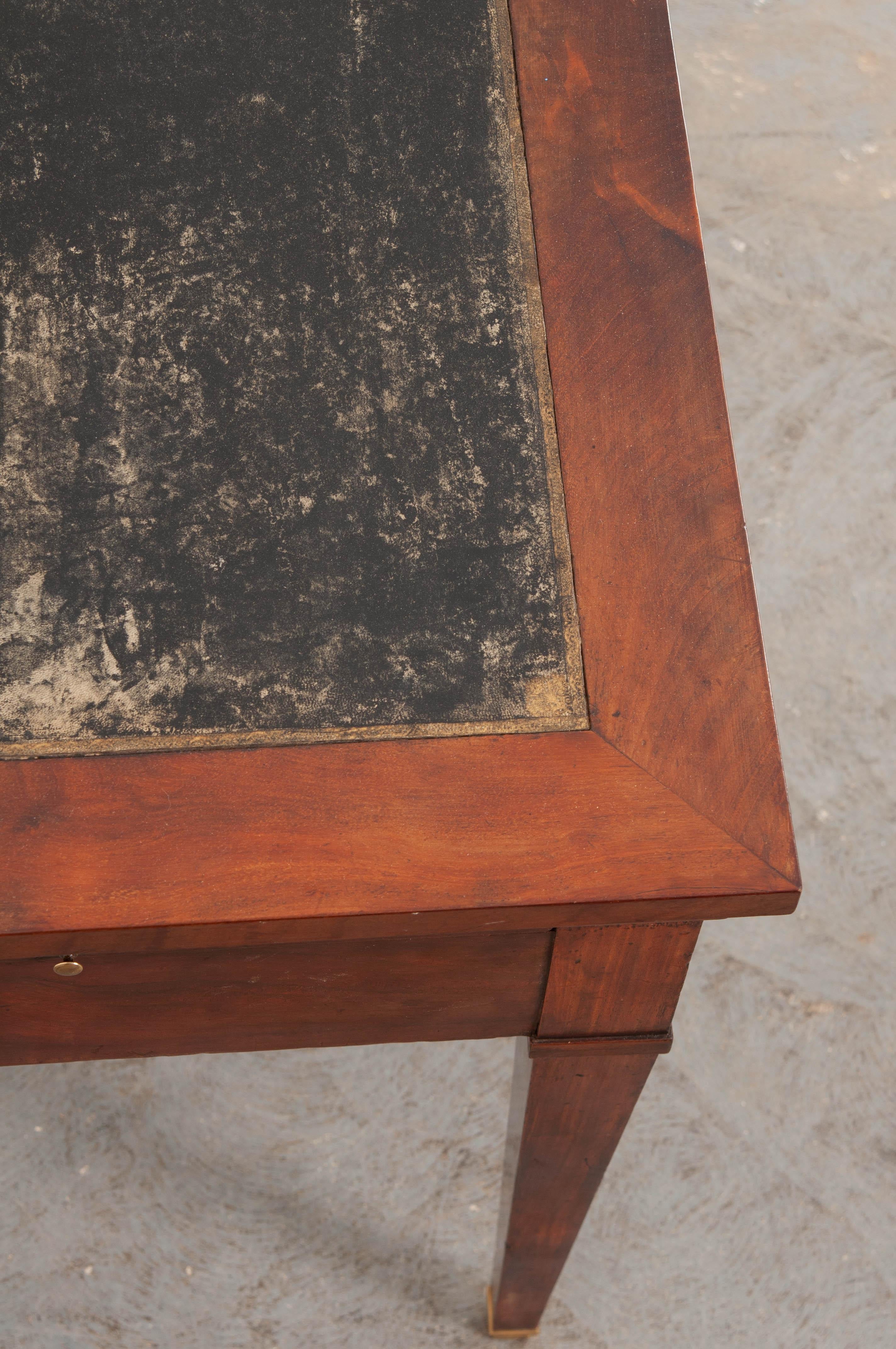 French Early 19th Century Mahogany Adjustable Drafting Desk In Good Condition In Baton Rouge, LA