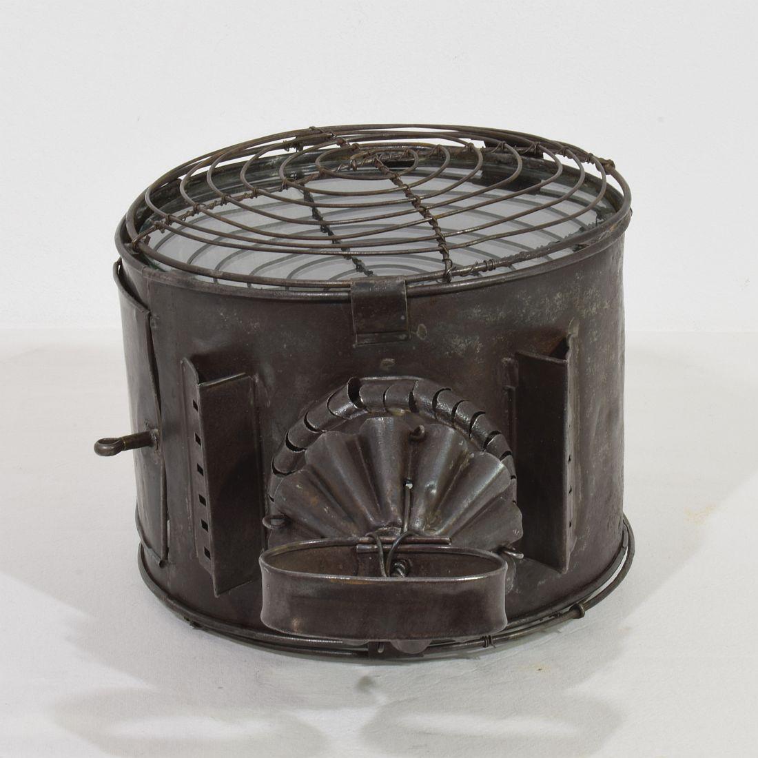 French, Early 19th Century Metal Lantern For Sale 13