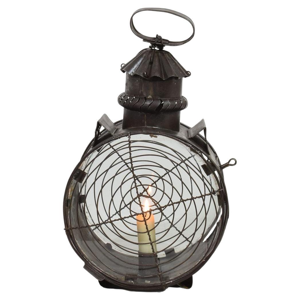 French, Early 19th Century Metal Lantern For Sale