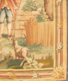 Arazzo francese dell'inizio del XIX secolo 2'3 x 2'10
