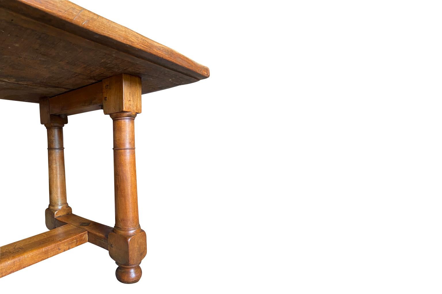 French Early 19th Century Trestle Table 6
