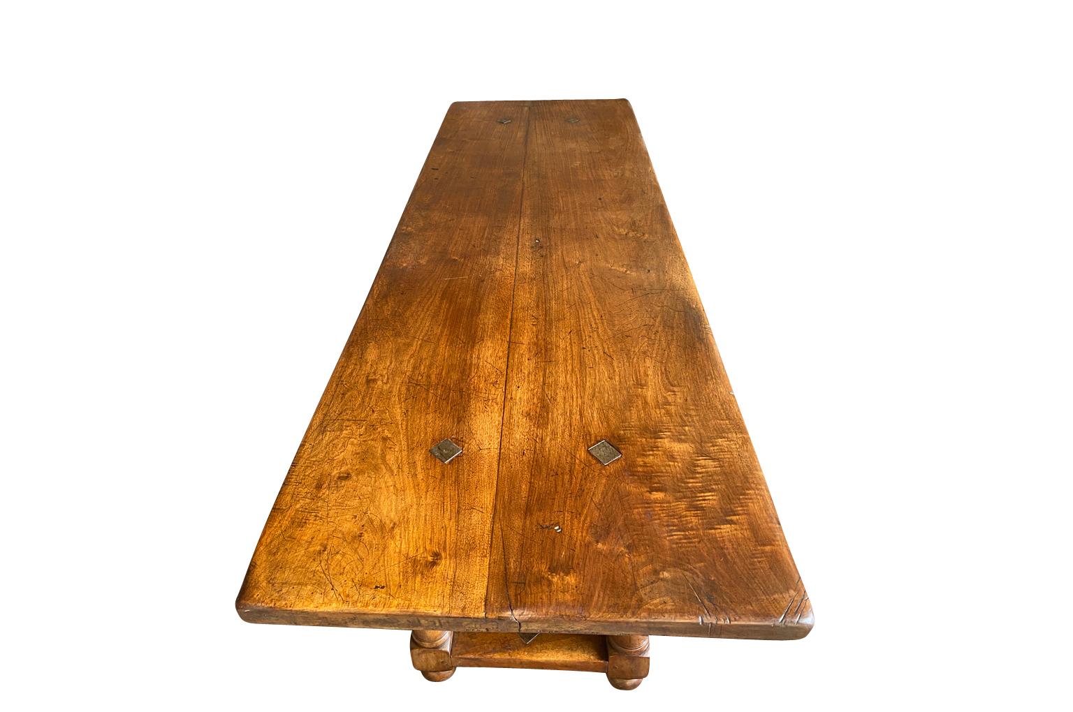 French Early 19th Century Trestle Table 7