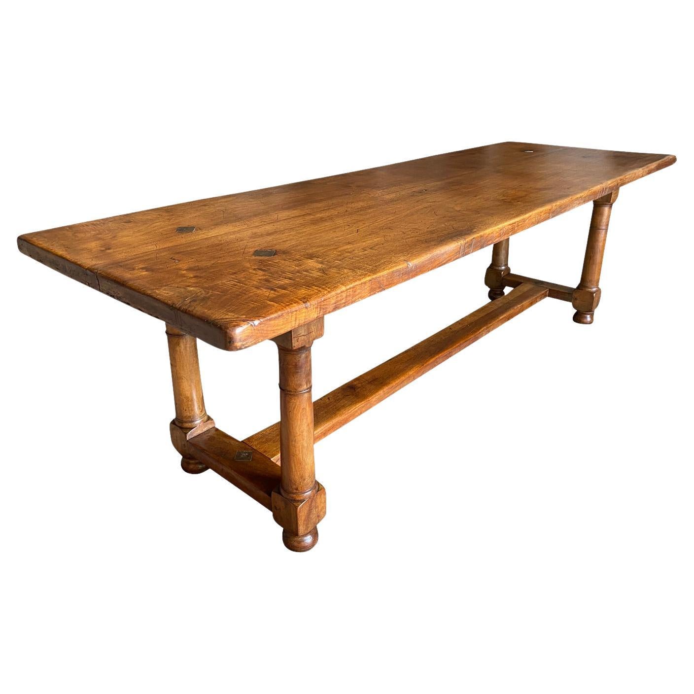 French Early 19th Century Trestle Table