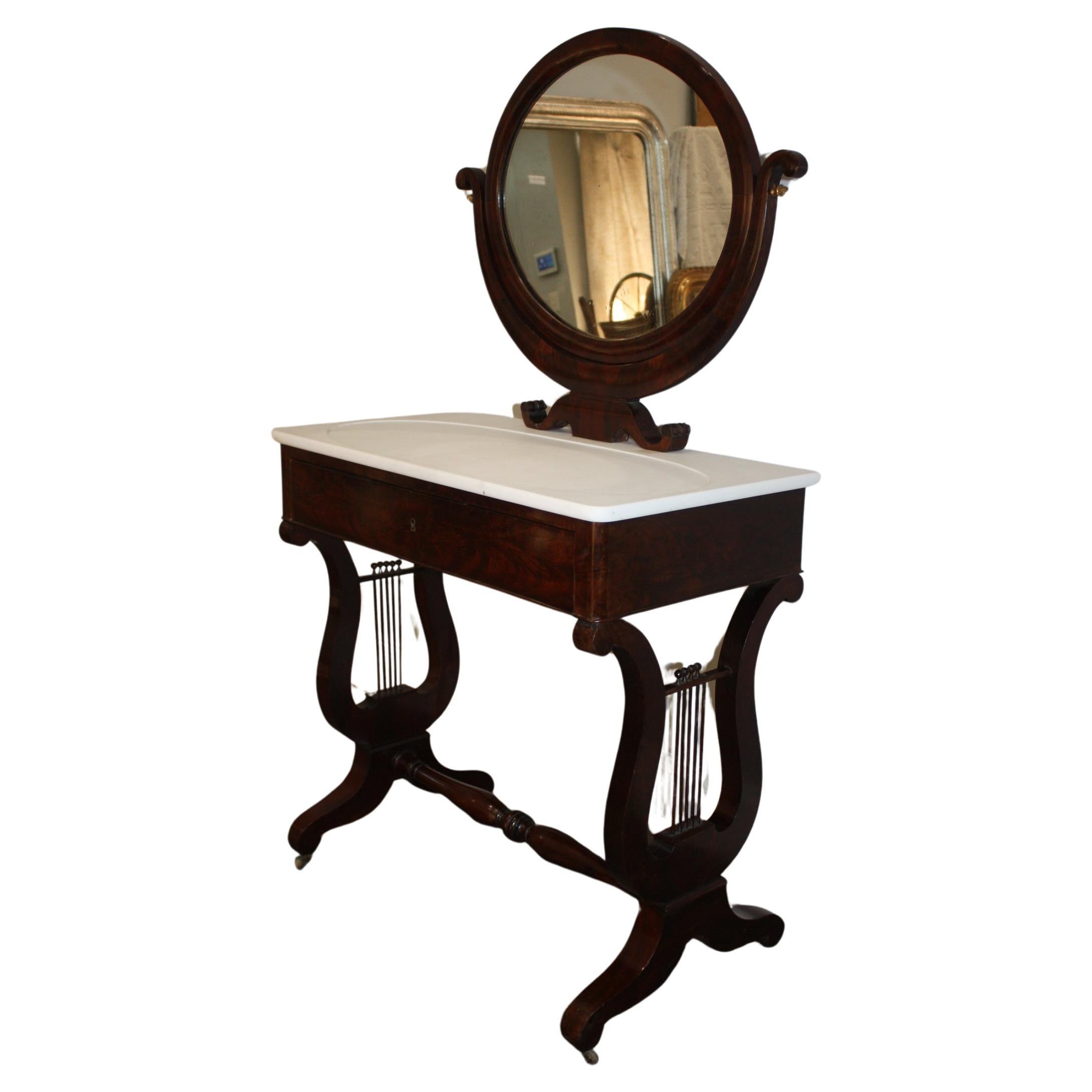 French Early 19th Century Vanity For Sale 1