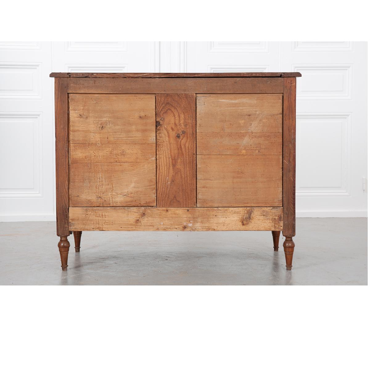 French Early 19th Century Walnut Commode 8