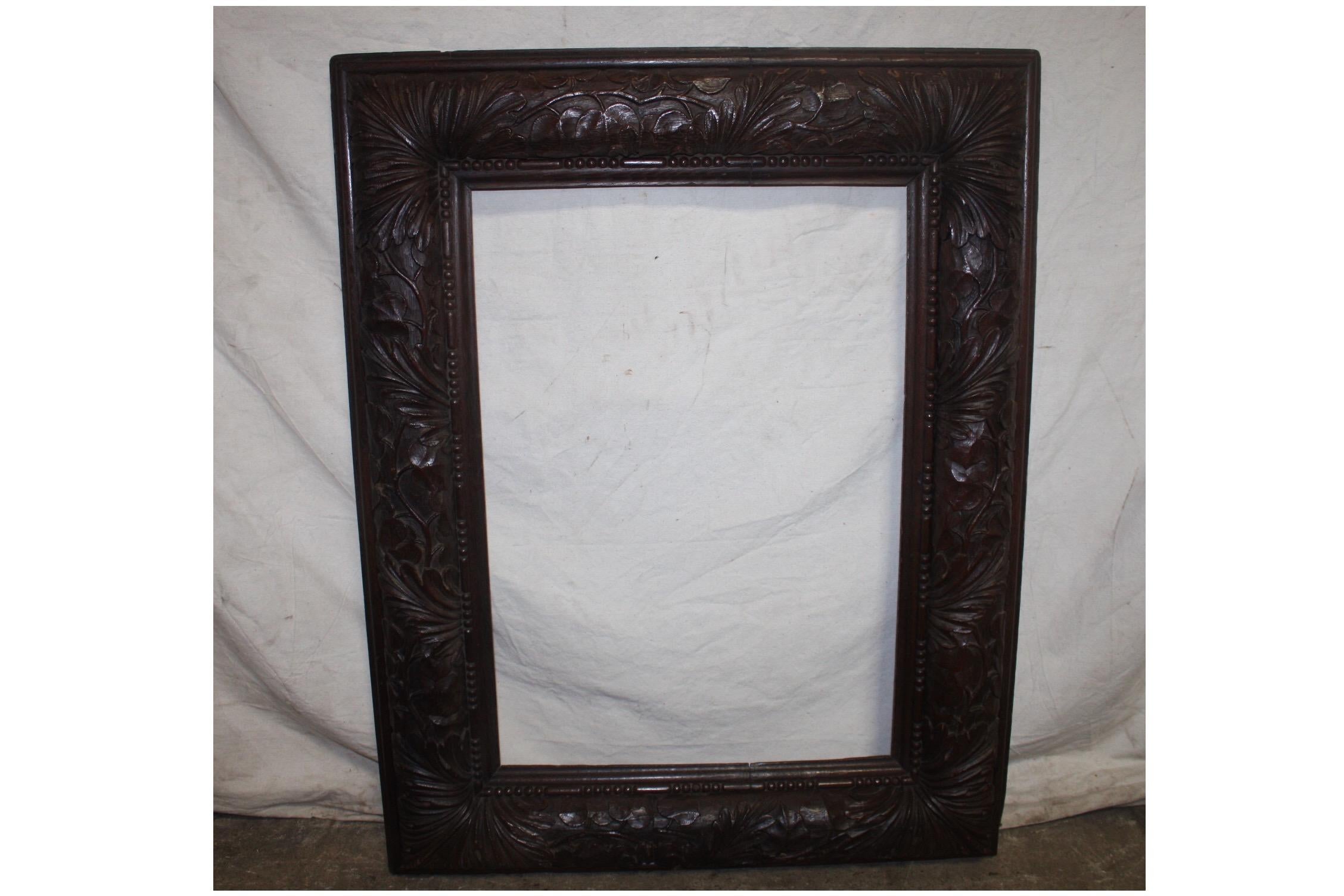 French Early 19th Century Wood Frame For Sale 4