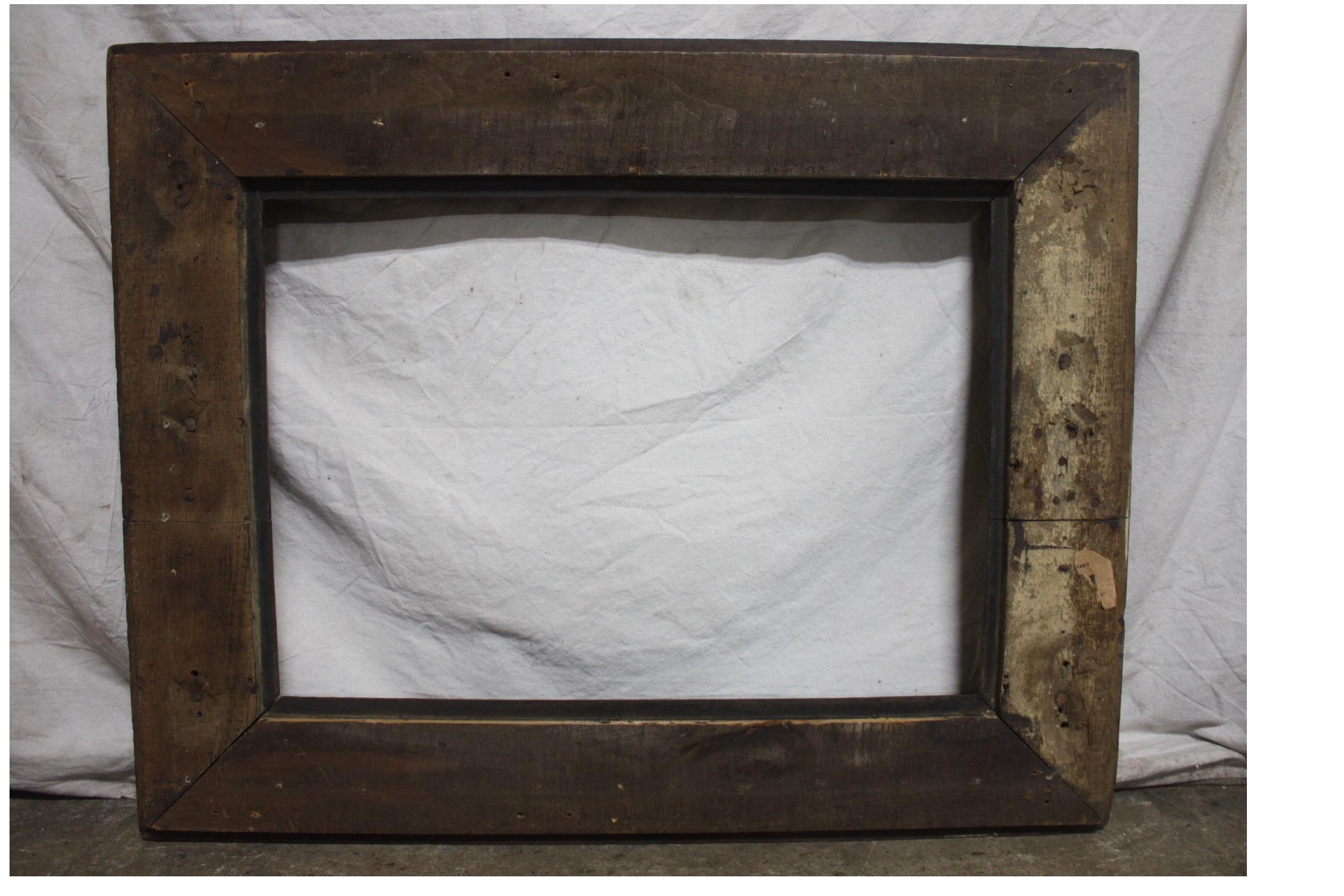 French Early 19th Century Wood Frame For Sale 5