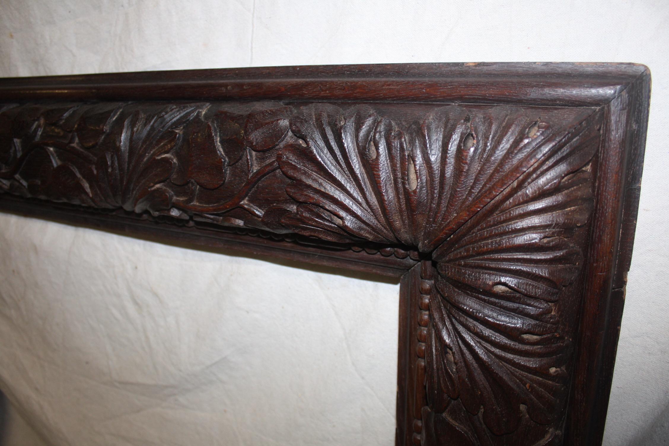 Oak French Early 19th Century Wood Frame For Sale